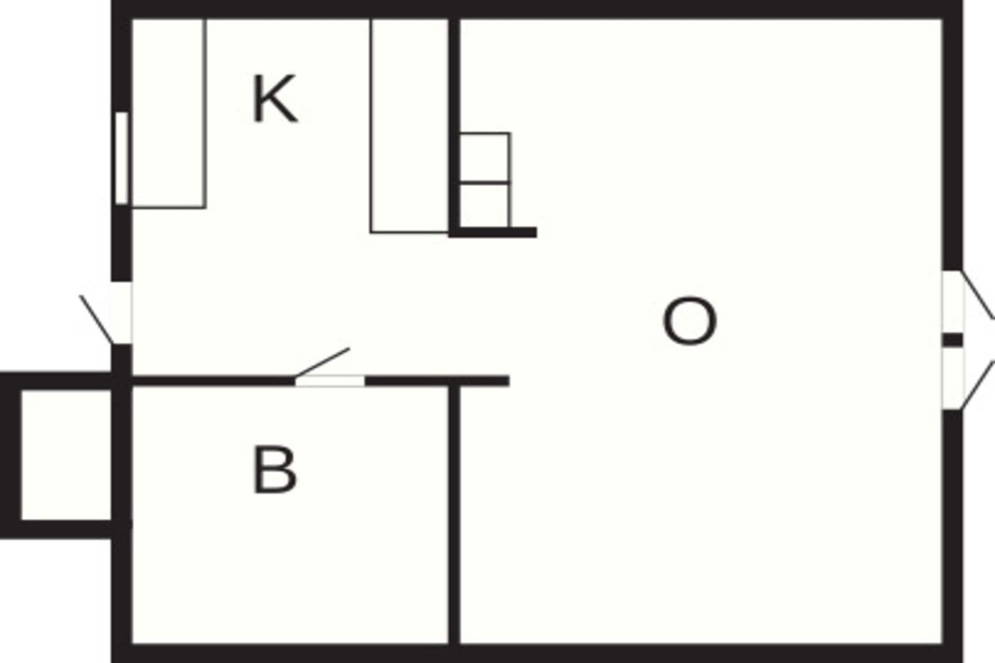 3 persoons vakantie huis in TORSLANDA-By Traum-Plattegrond
