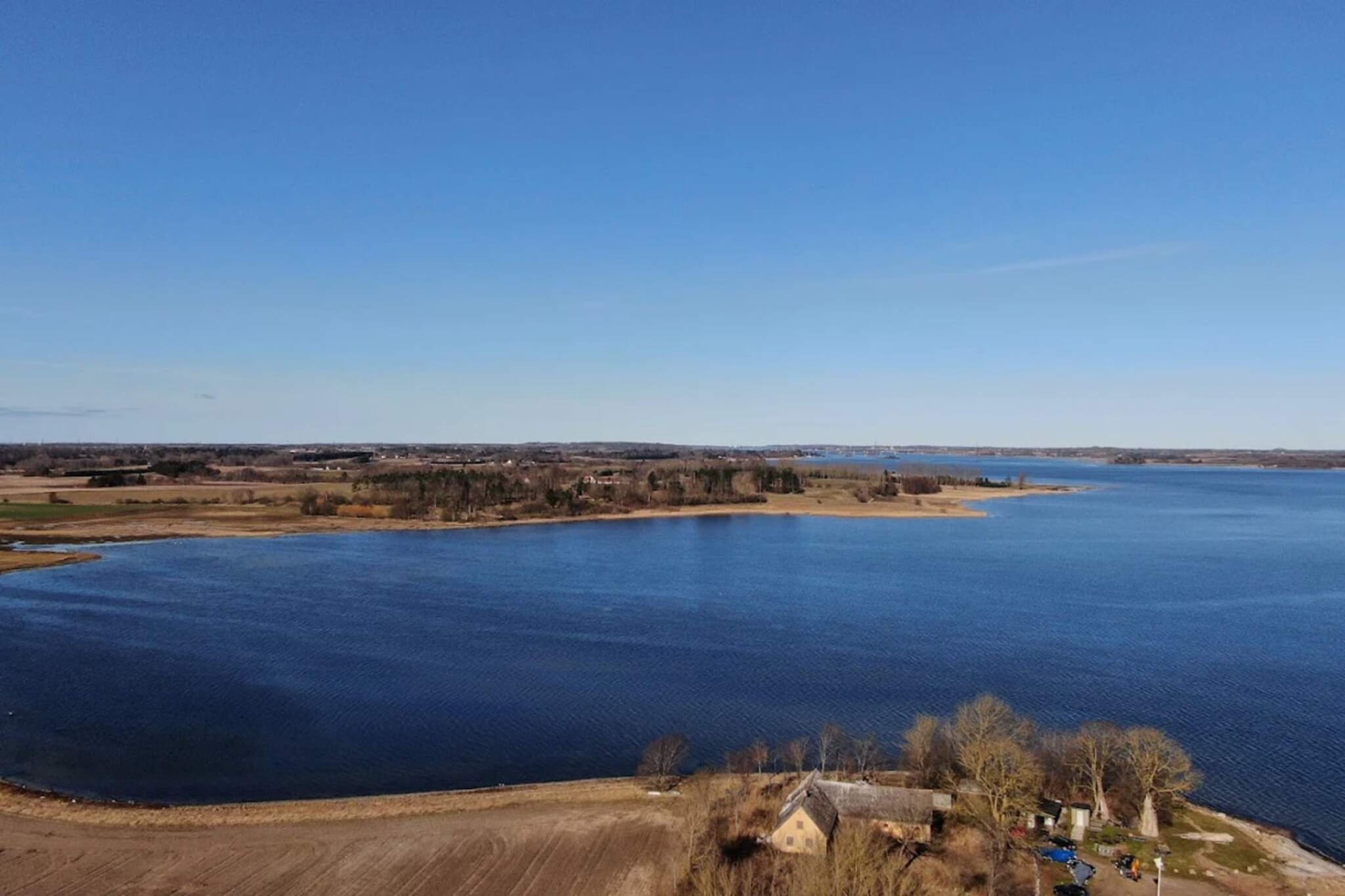 Maison de vacances pour 6 a Skibby-By Traum-Vue sur l'eau