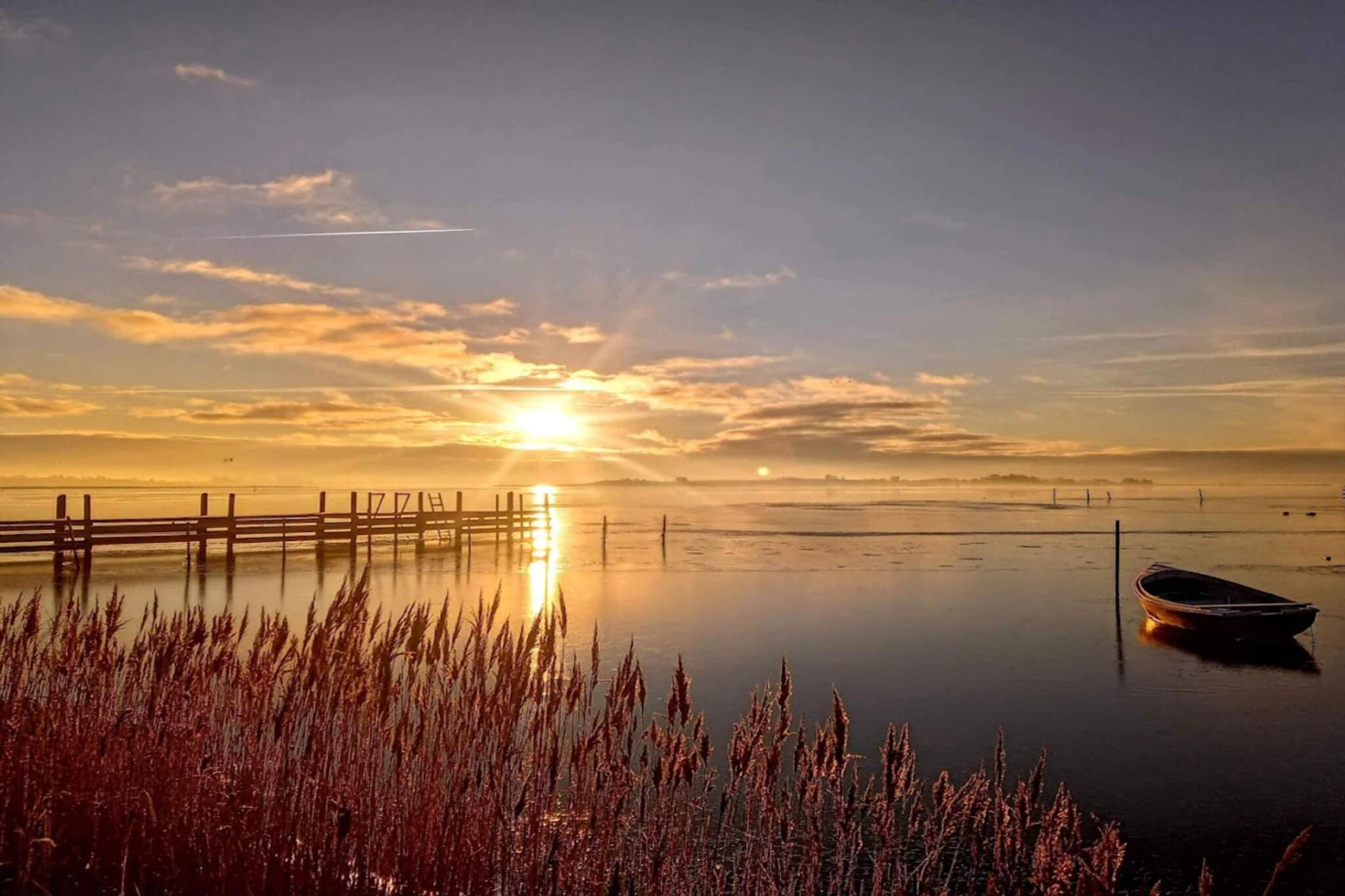 Maison de vacances pour 6 a Skibby-By Traum-Vue sur l'eau