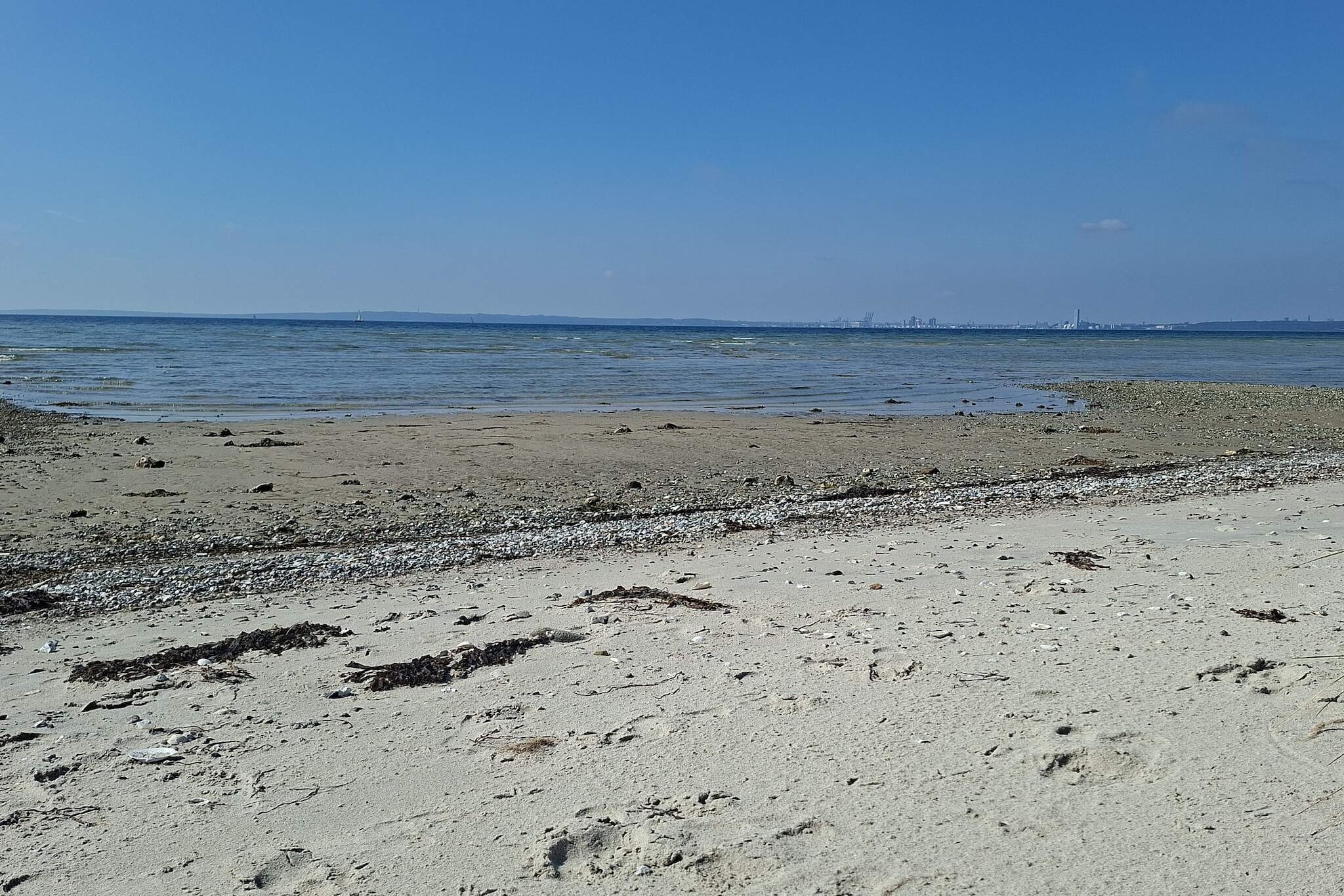 Maison de vacances pour 6 a Knebel-By Traum - Vue sur l'eau