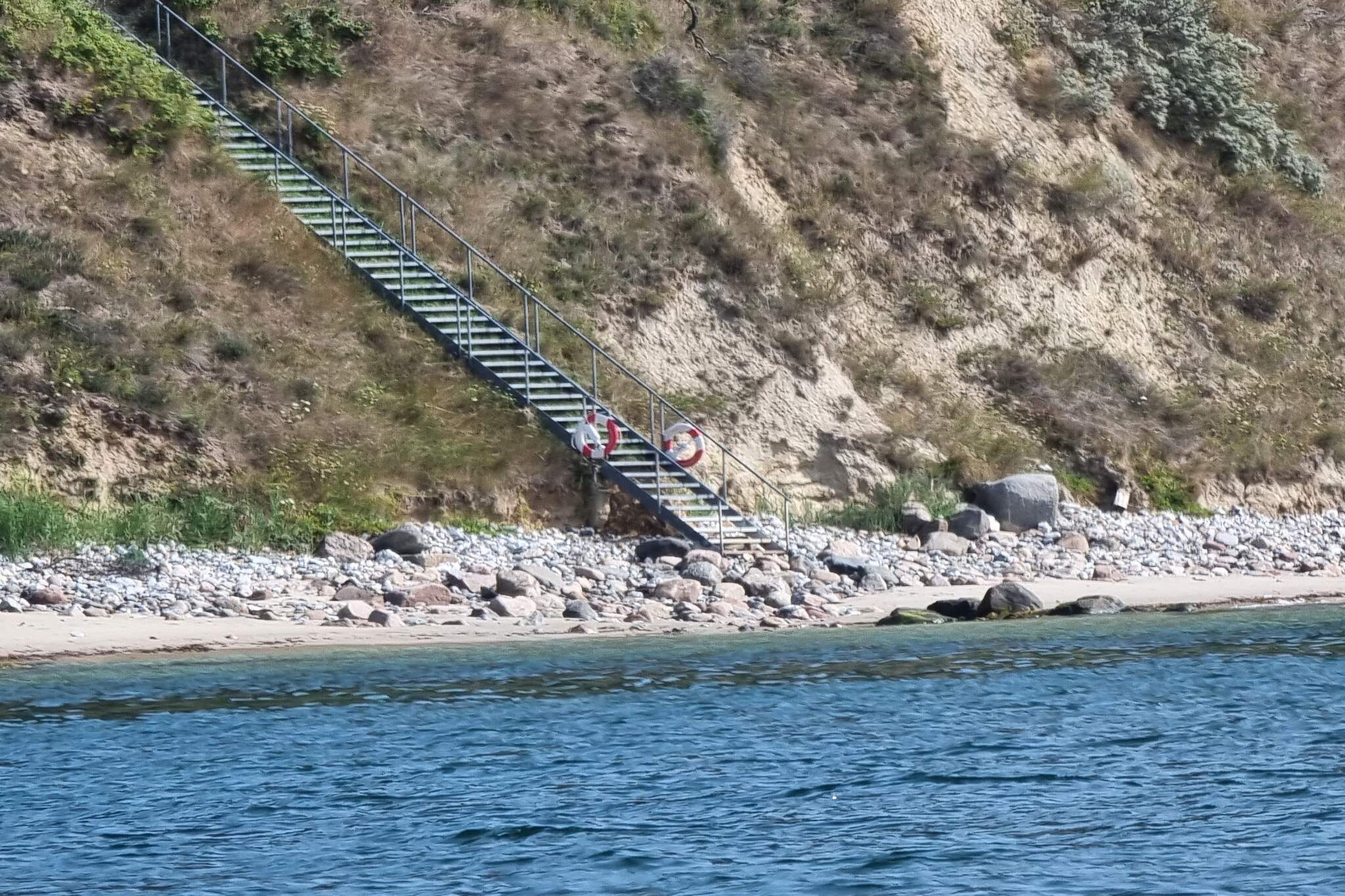 Maison de vacances pour 6 a Knebel-By Traum - Vue sur l'eau