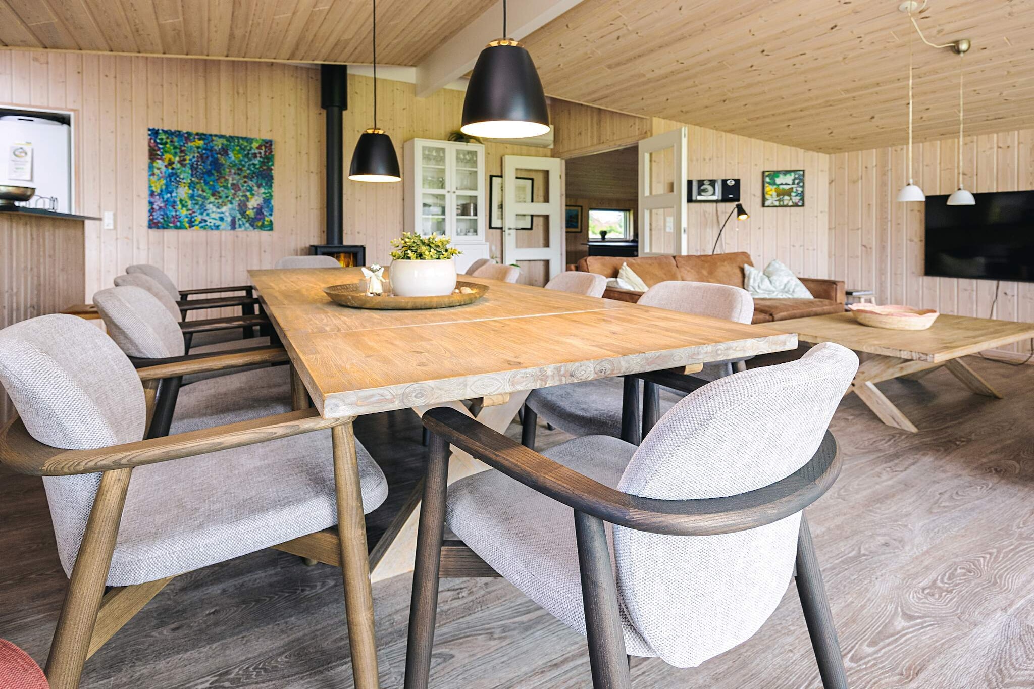 8 persoons vakantie huis in Ålbæk - Binnen