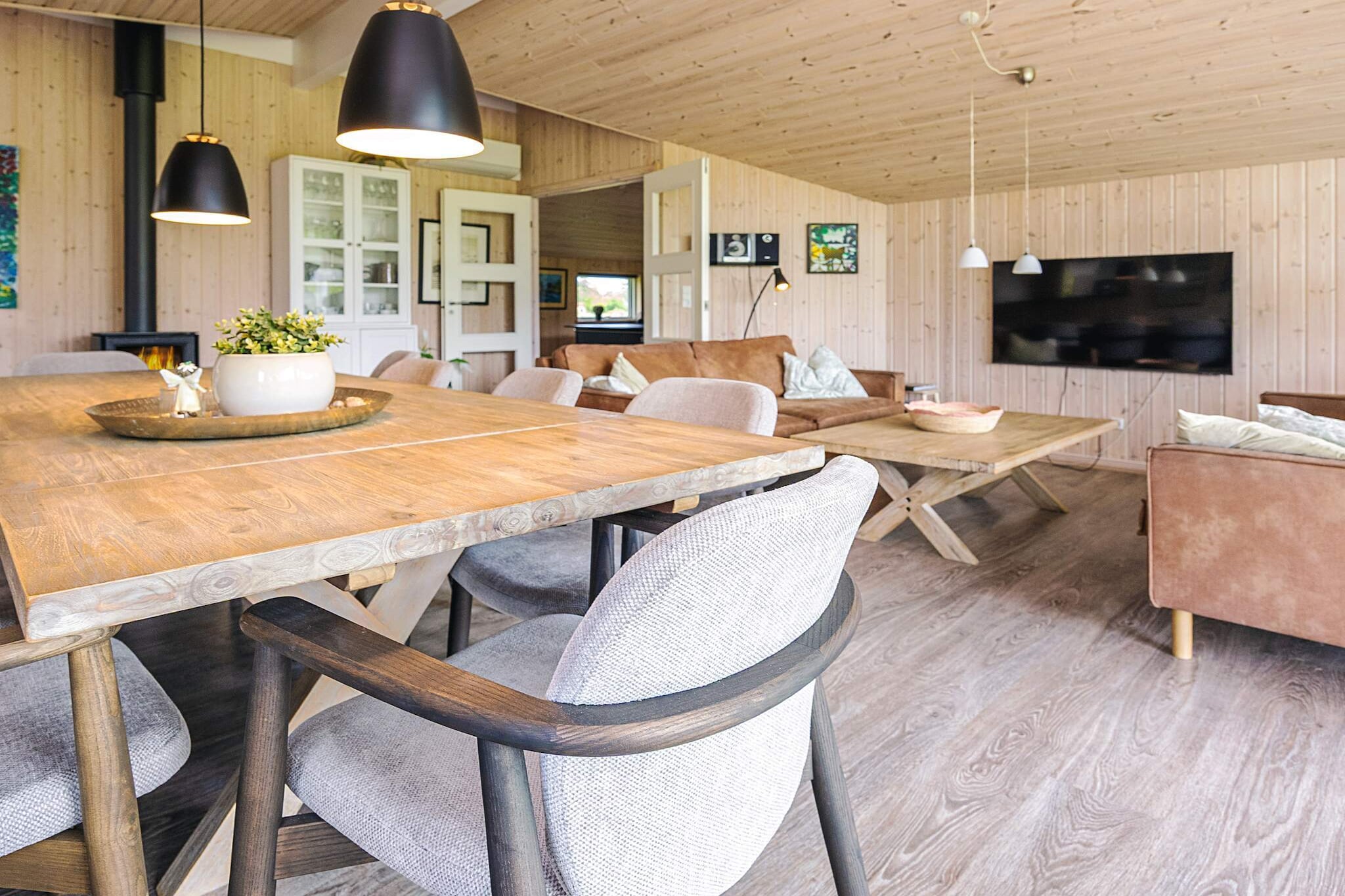 8 persoons vakantie huis in Ålbæk - Binnen