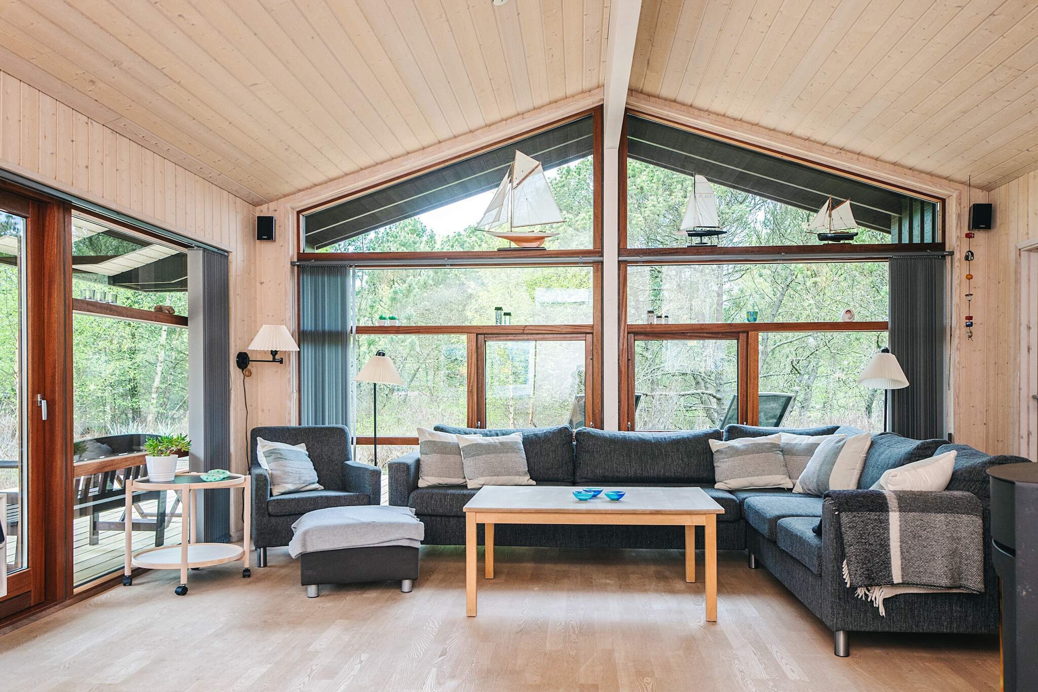 Gemütliches Strandhaus mit Spa