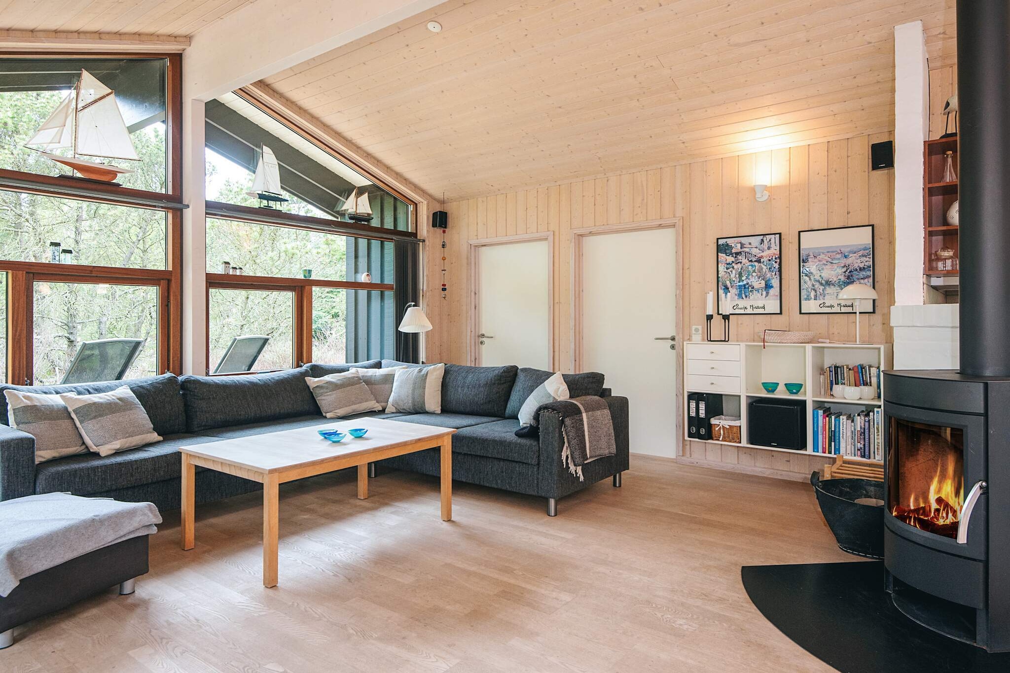 Gezellig strandhuis met spa - Binnen