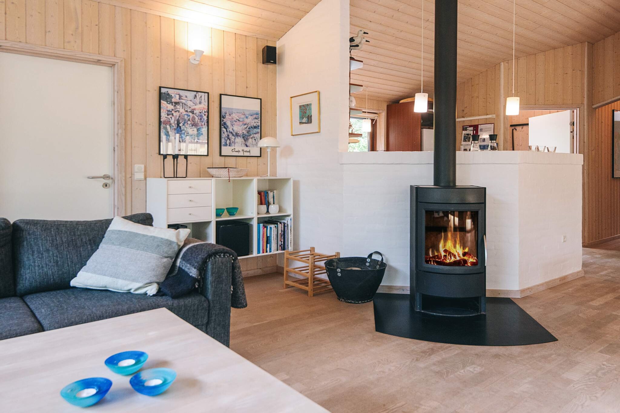 Gezellig strandhuis met spa - Binnen