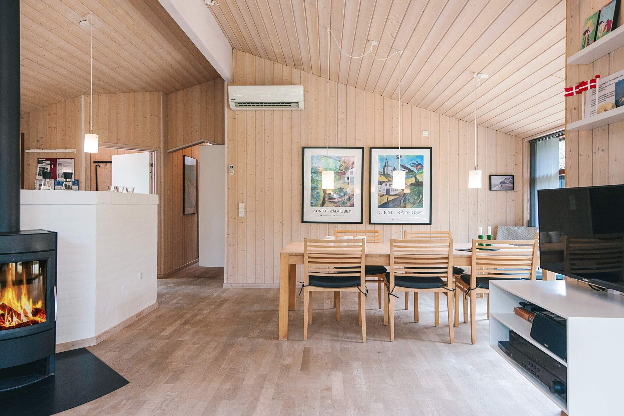 Gezellig strandhuis met spa - Binnen