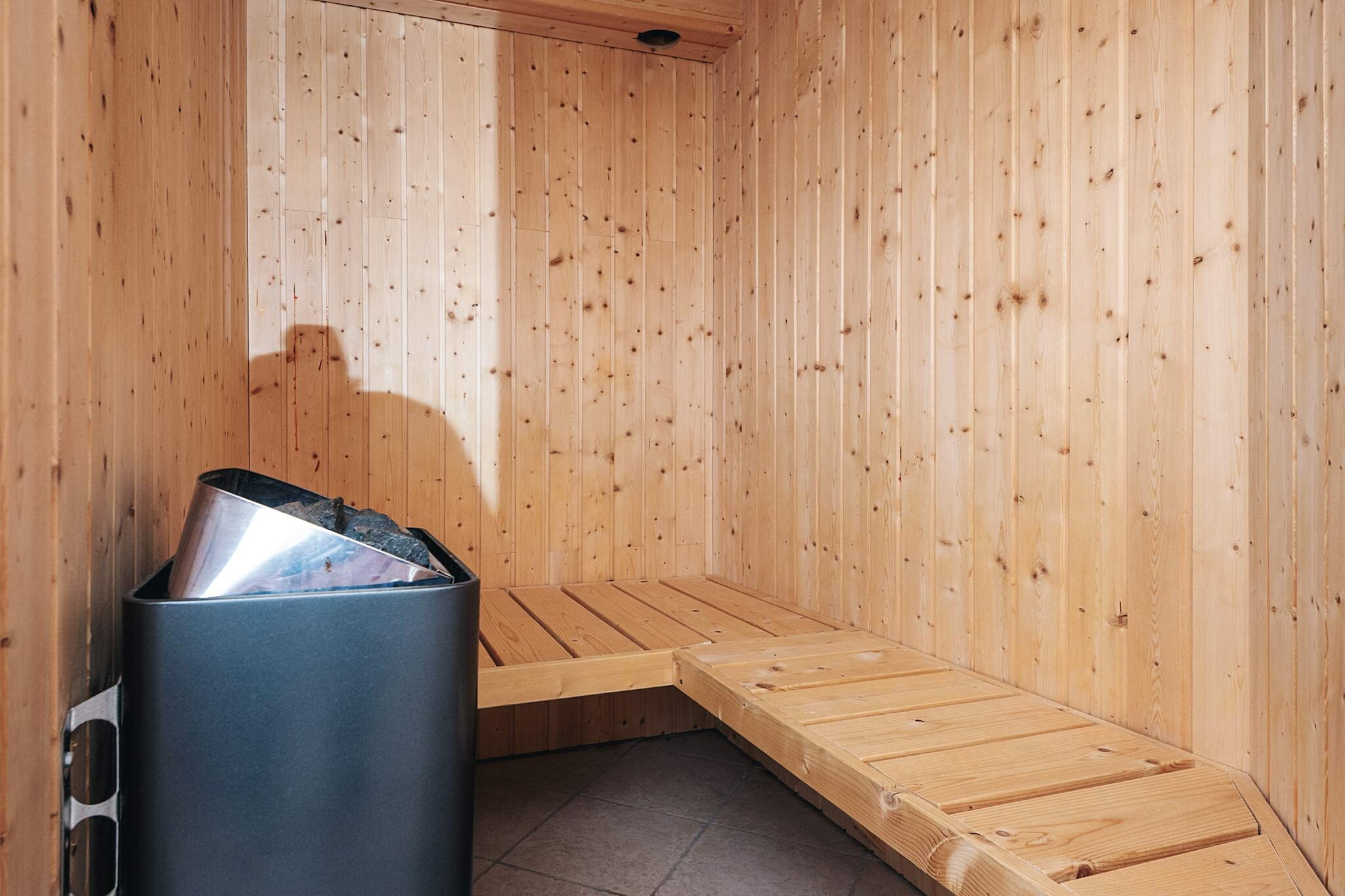 Gezellig strandhuis met spa - Binnen