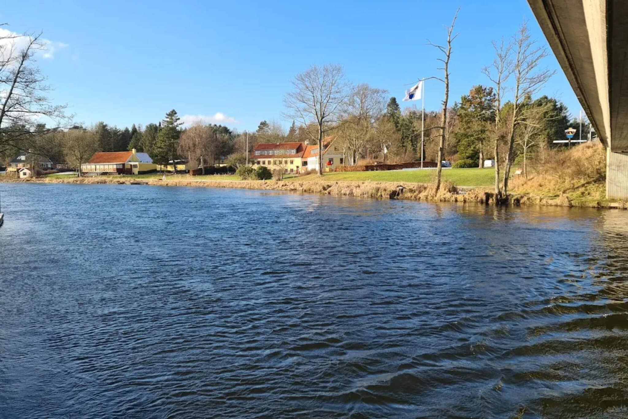 4 Personen Ferienhaus in Fårvang-By Traum-Wasserblick