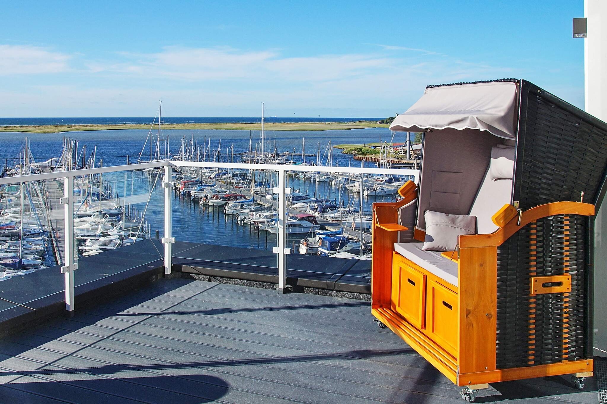 Penthouse élégant au bord de la mer Baltique
