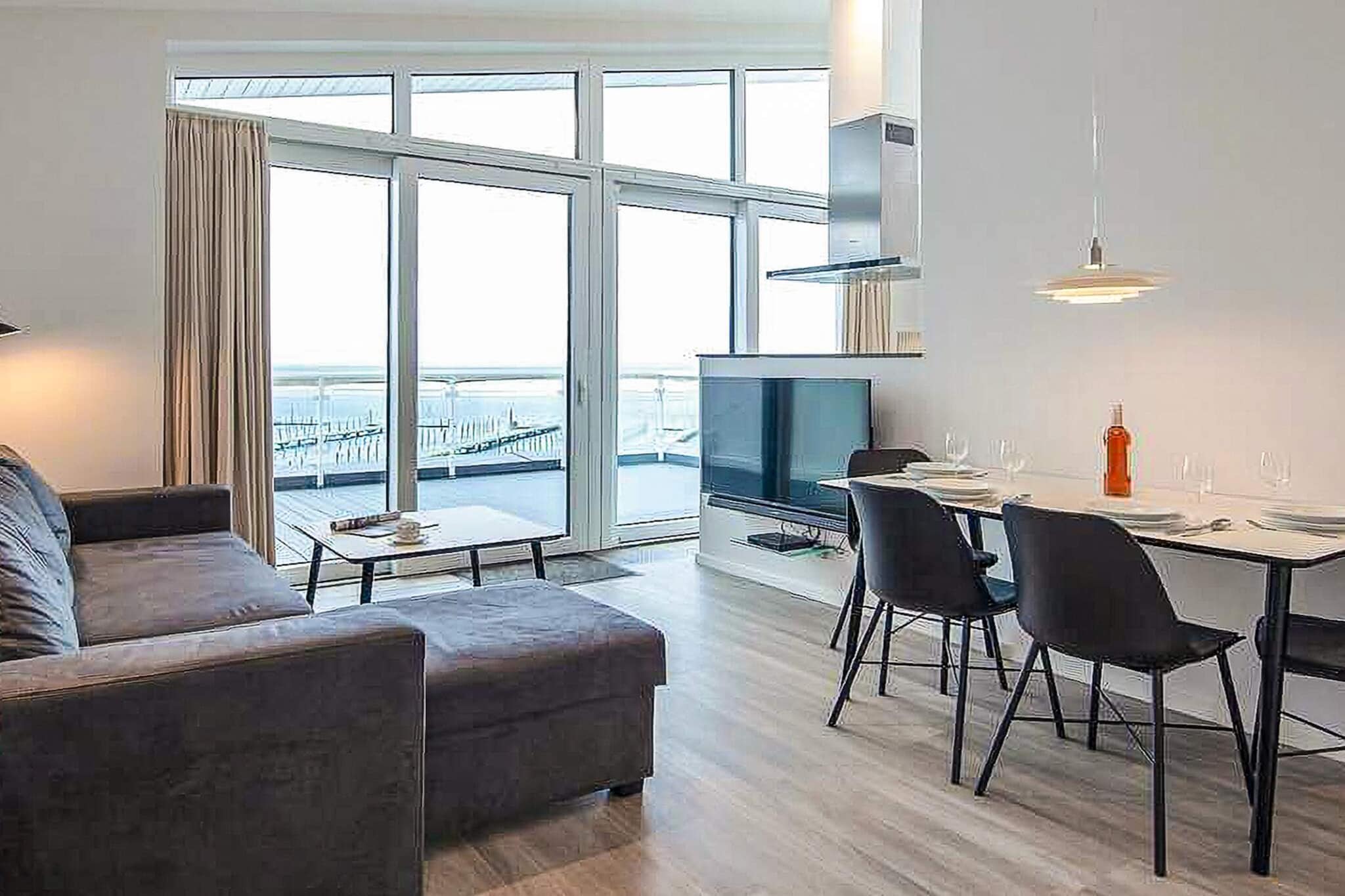 Penthouse met uitzicht op zee - Binnen
