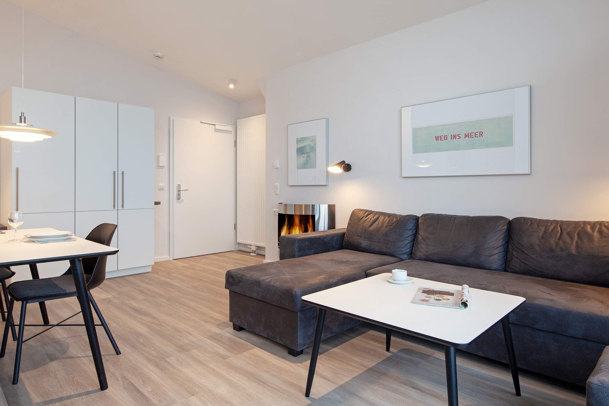 Penthouse met uitzicht op zee - Binnen
