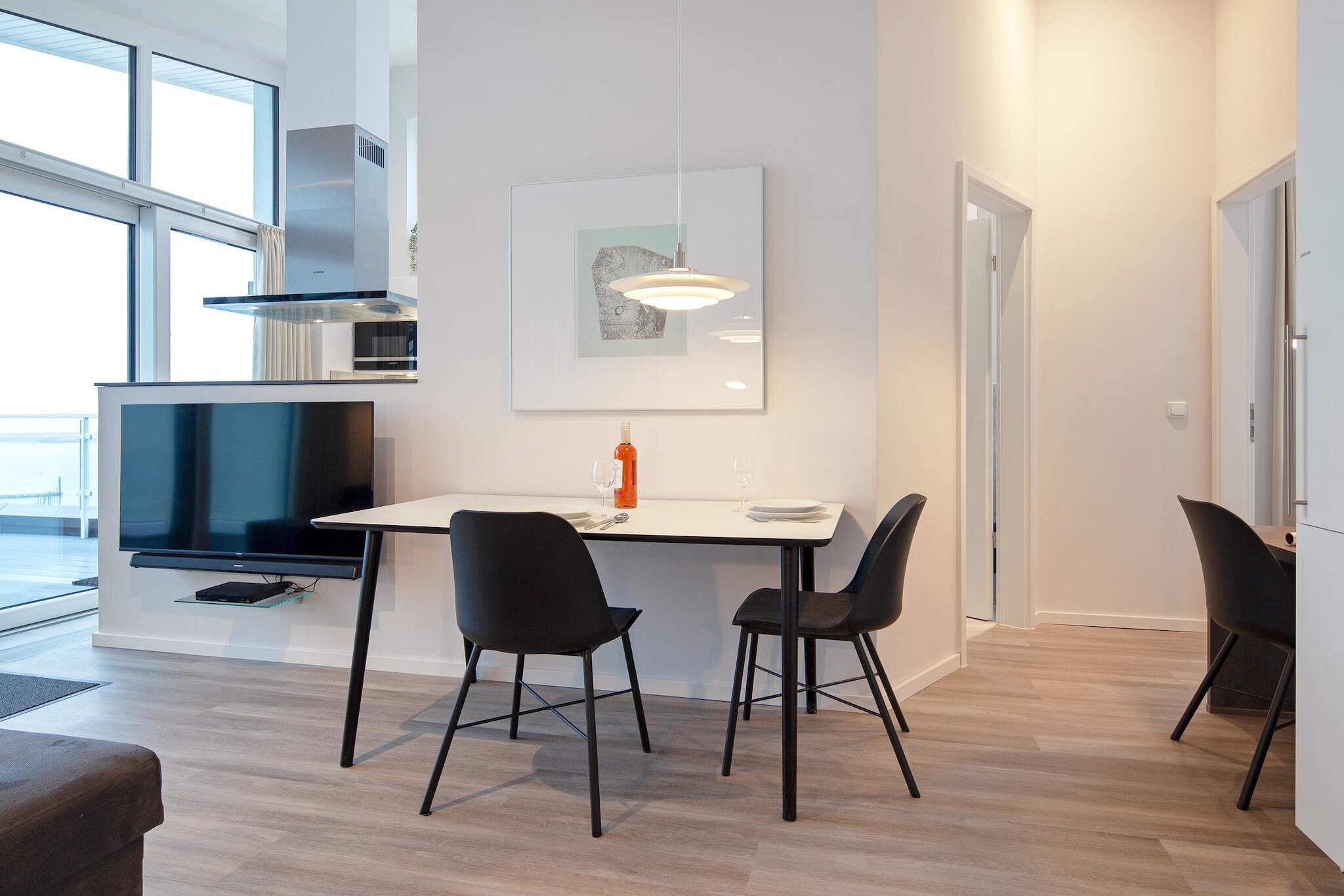 Penthouse met uitzicht op zee - Binnen