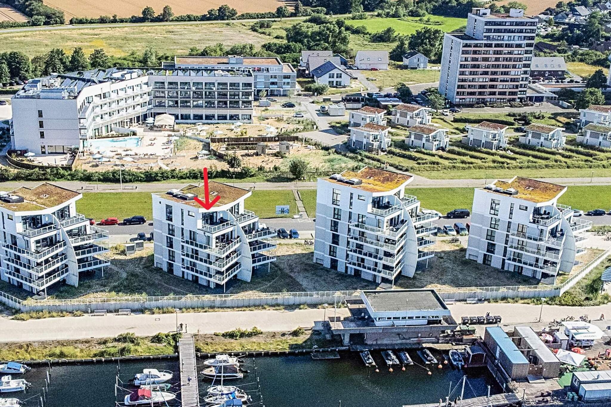 Hoogwaardig penthouse aan de haven