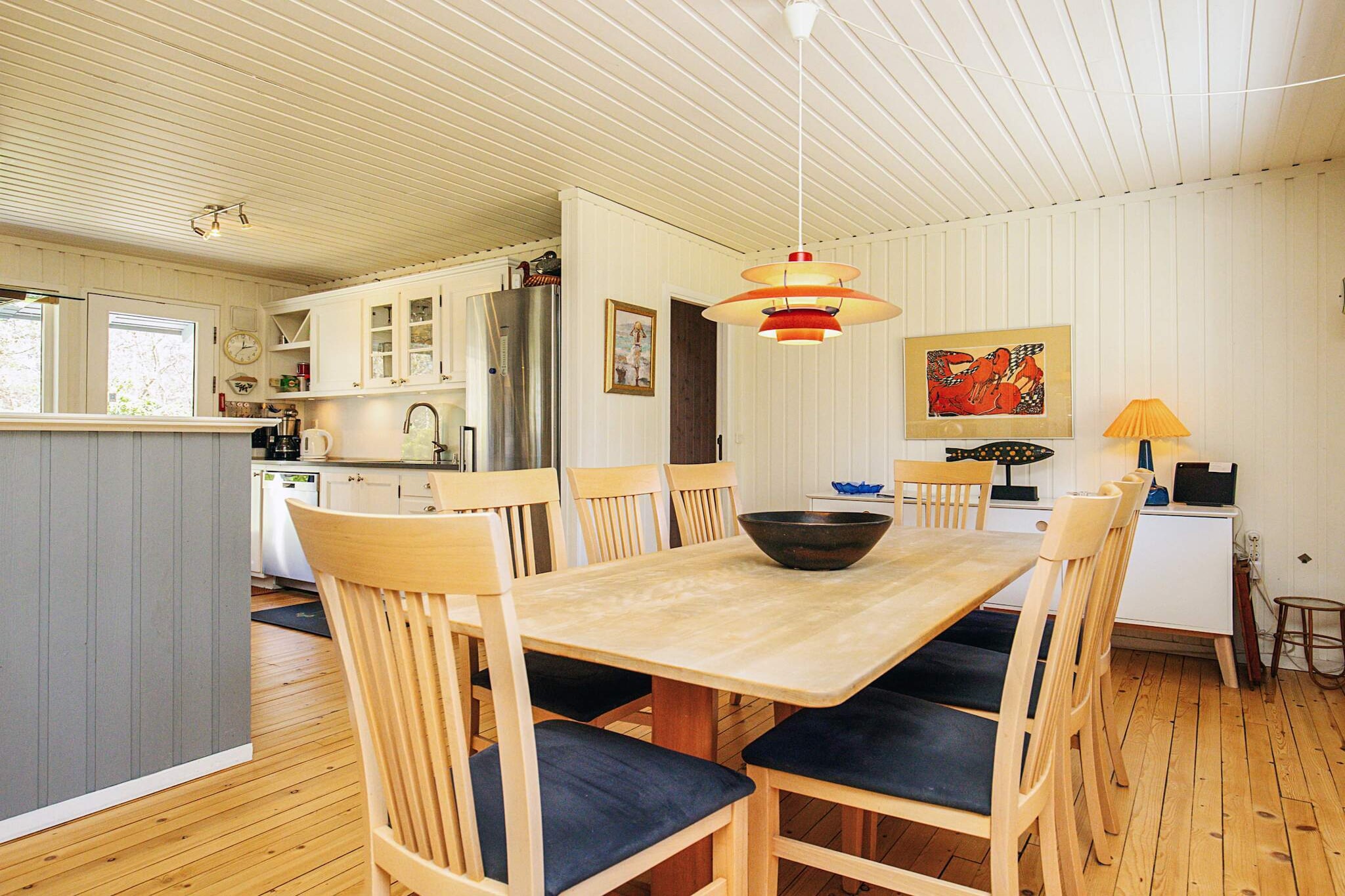 Spannend huisje aan zee - Binnen
