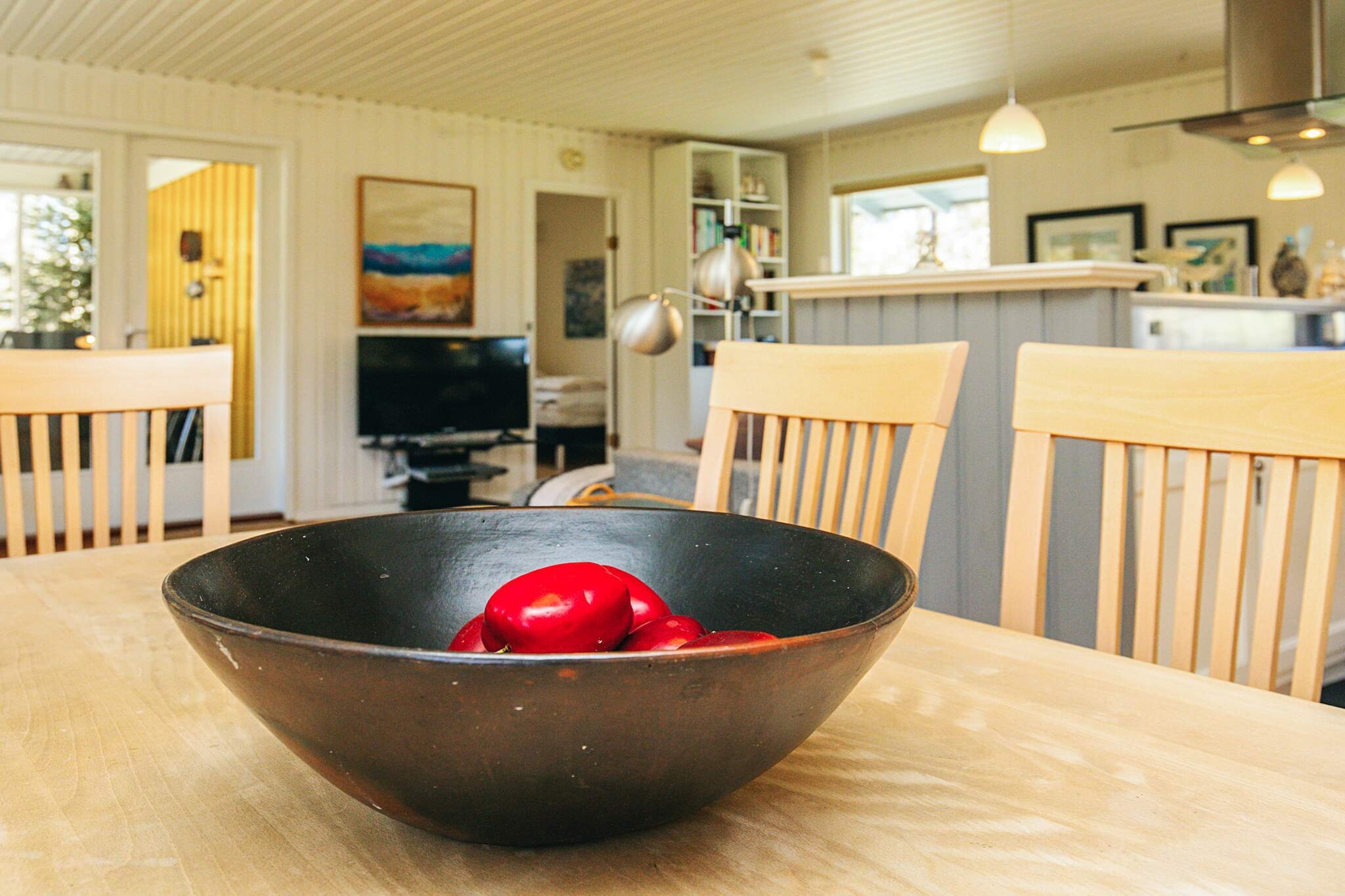 Spannend huisje aan zee - Binnen