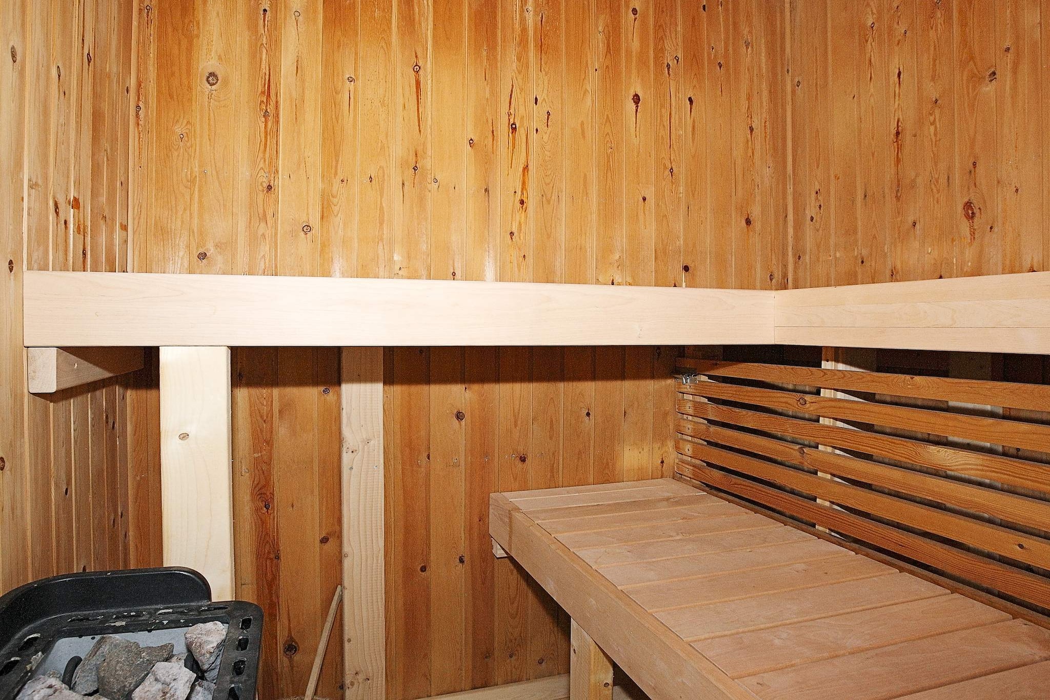 Zwembadparadijs in Helberskov - Sauna