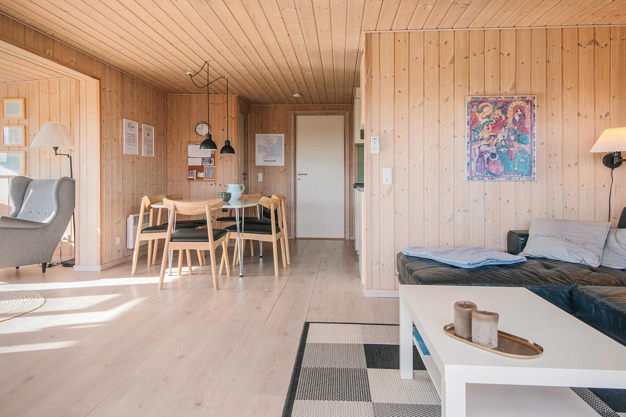 Moderne hut aan het strand - Binnen