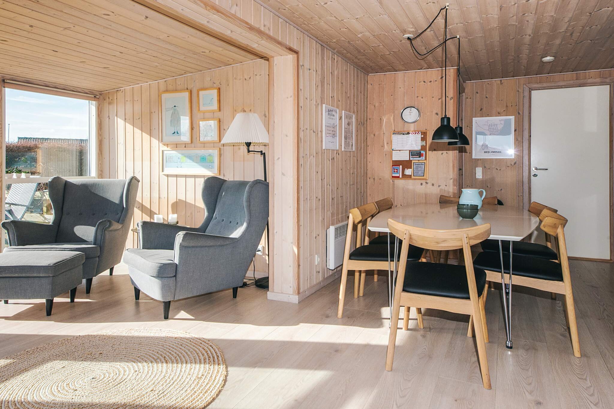 Moderne hut aan het strand - Binnen