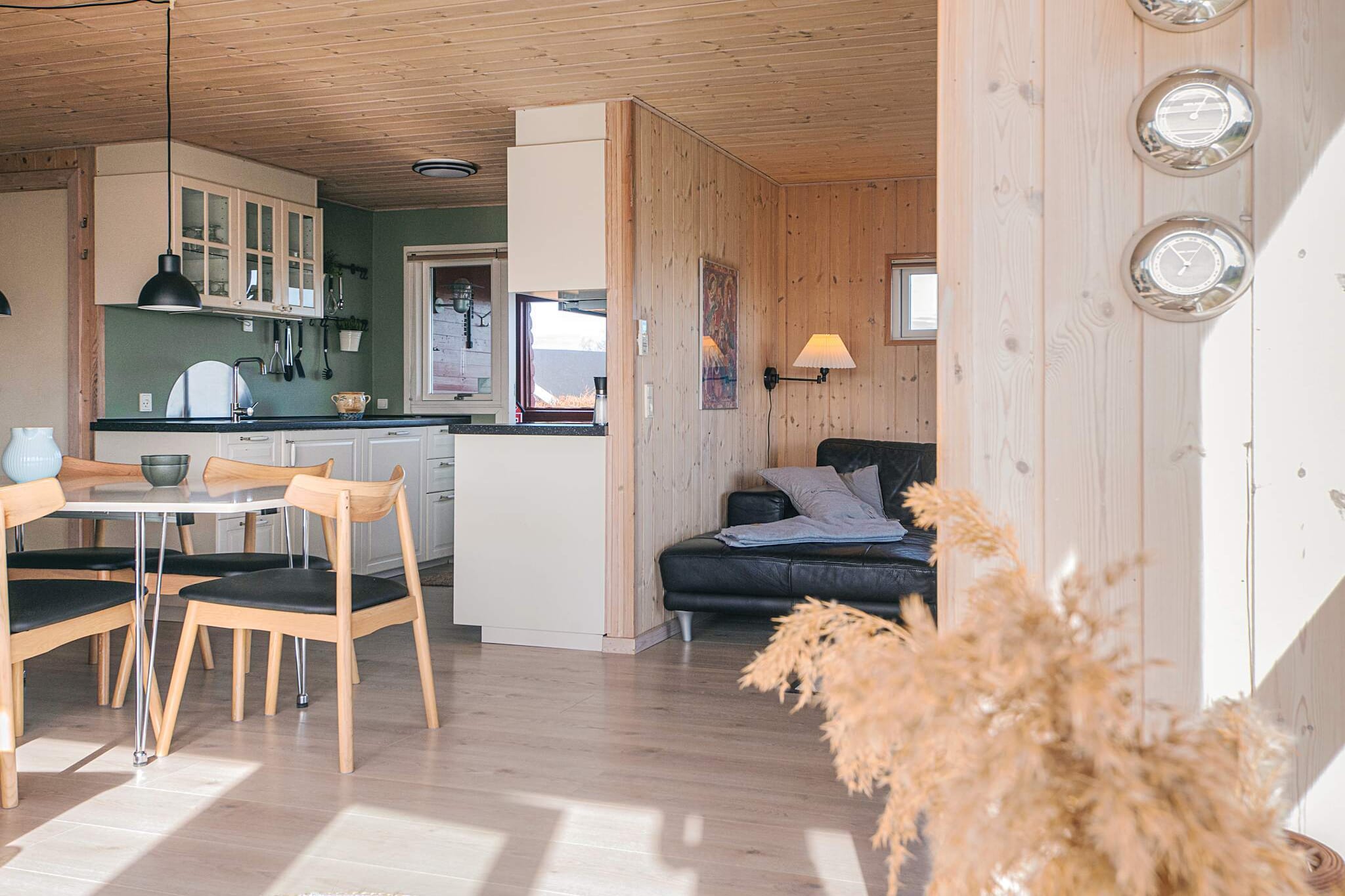 Moderne hut aan het strand - Binnen