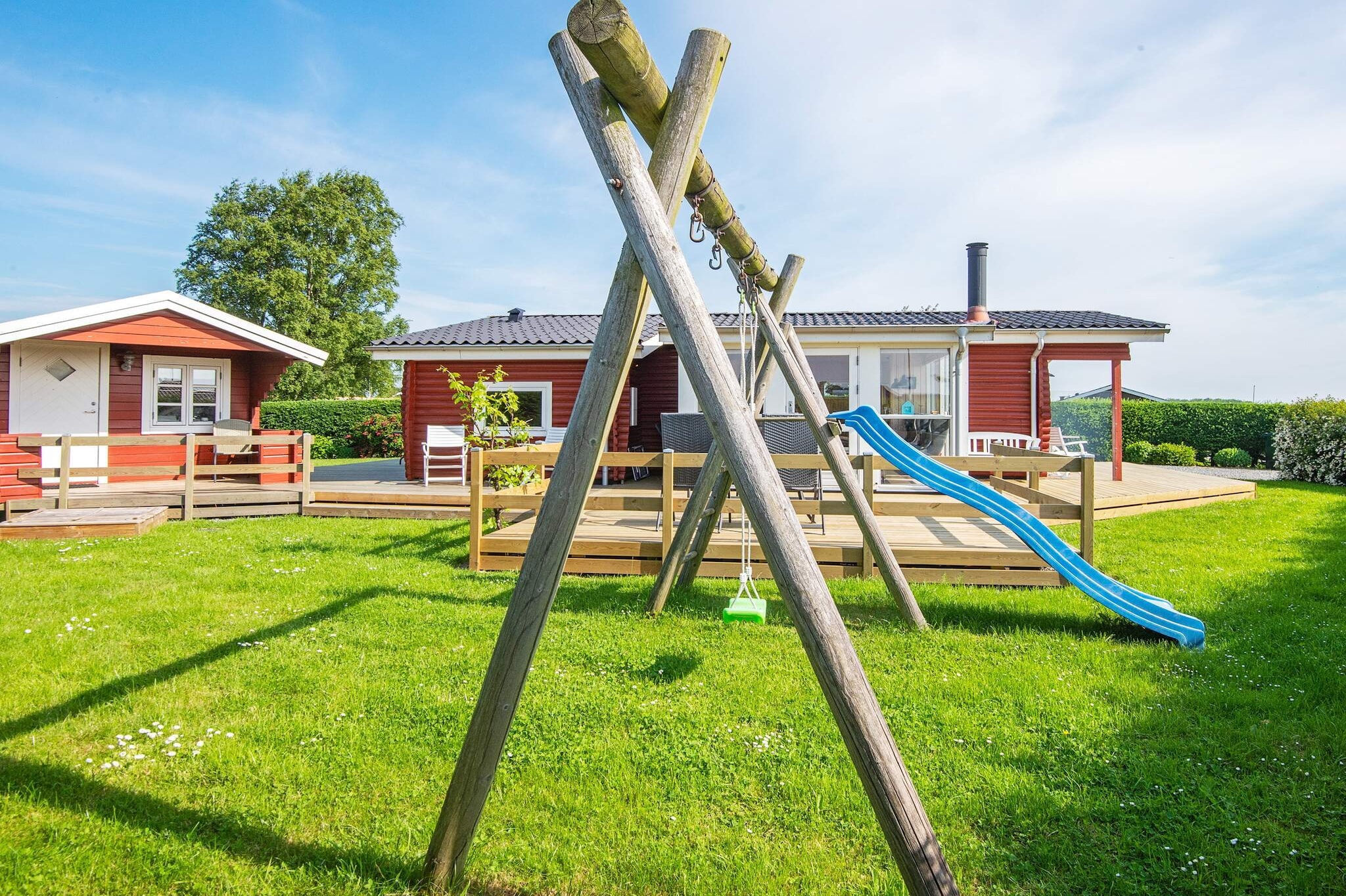 Moderne hut aan het strand - Uitzicht