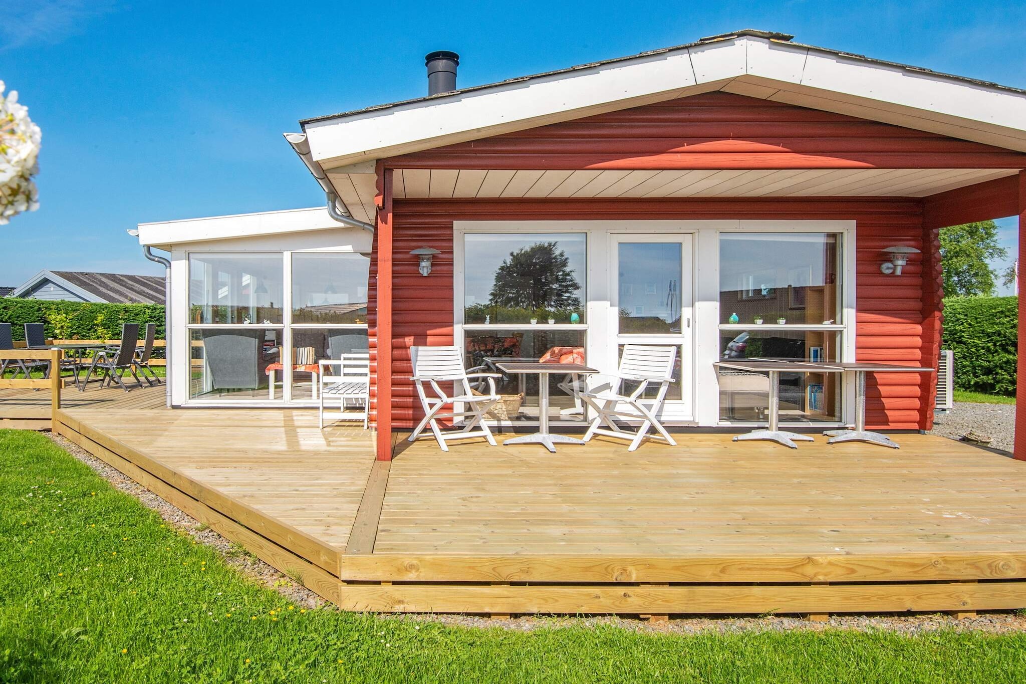 Moderne hut aan het strand - Uitzicht