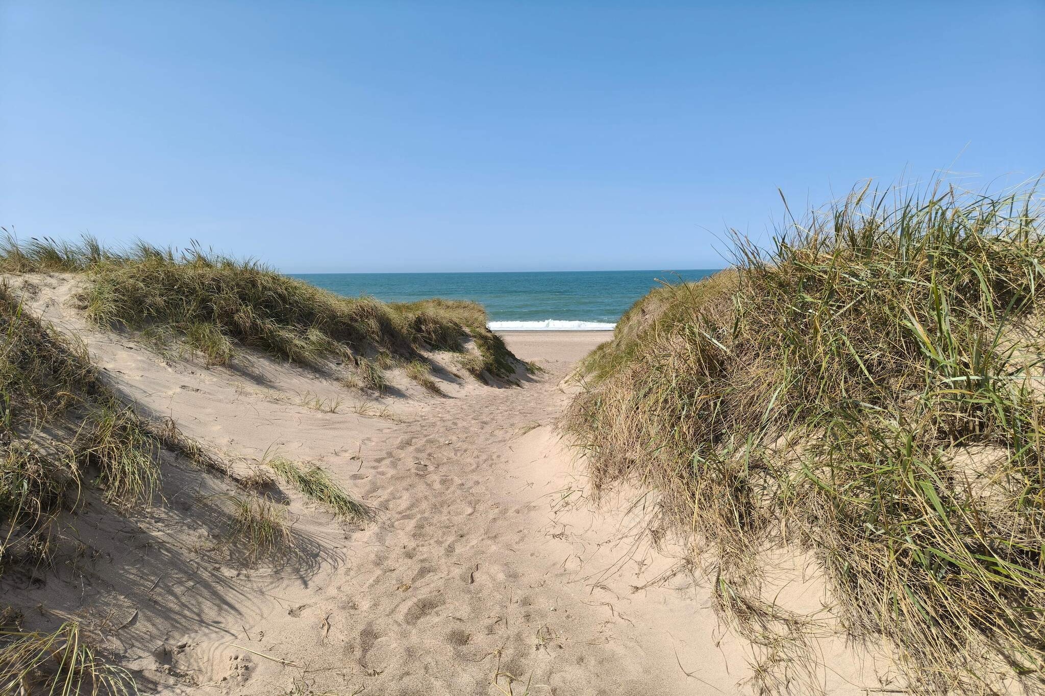 Maison de vacances pour 5 a Vestervig-By Traum - Vue sur l'eau