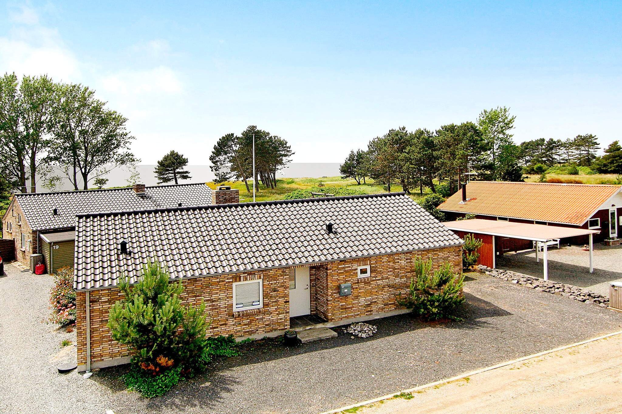 Vakantiehuis aan zee met sauna - Uitzicht