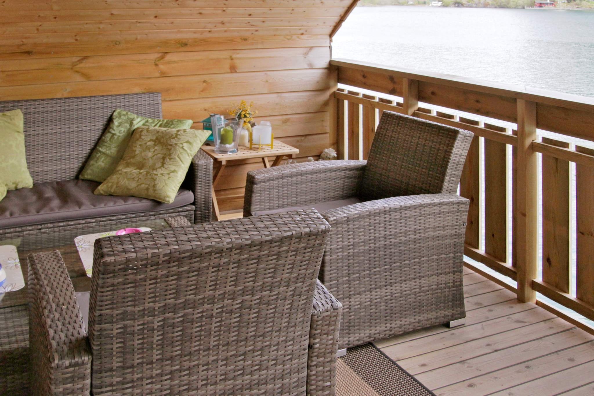 Maison de vacances pour 6 a Leirvik i Sogn - Extérieur