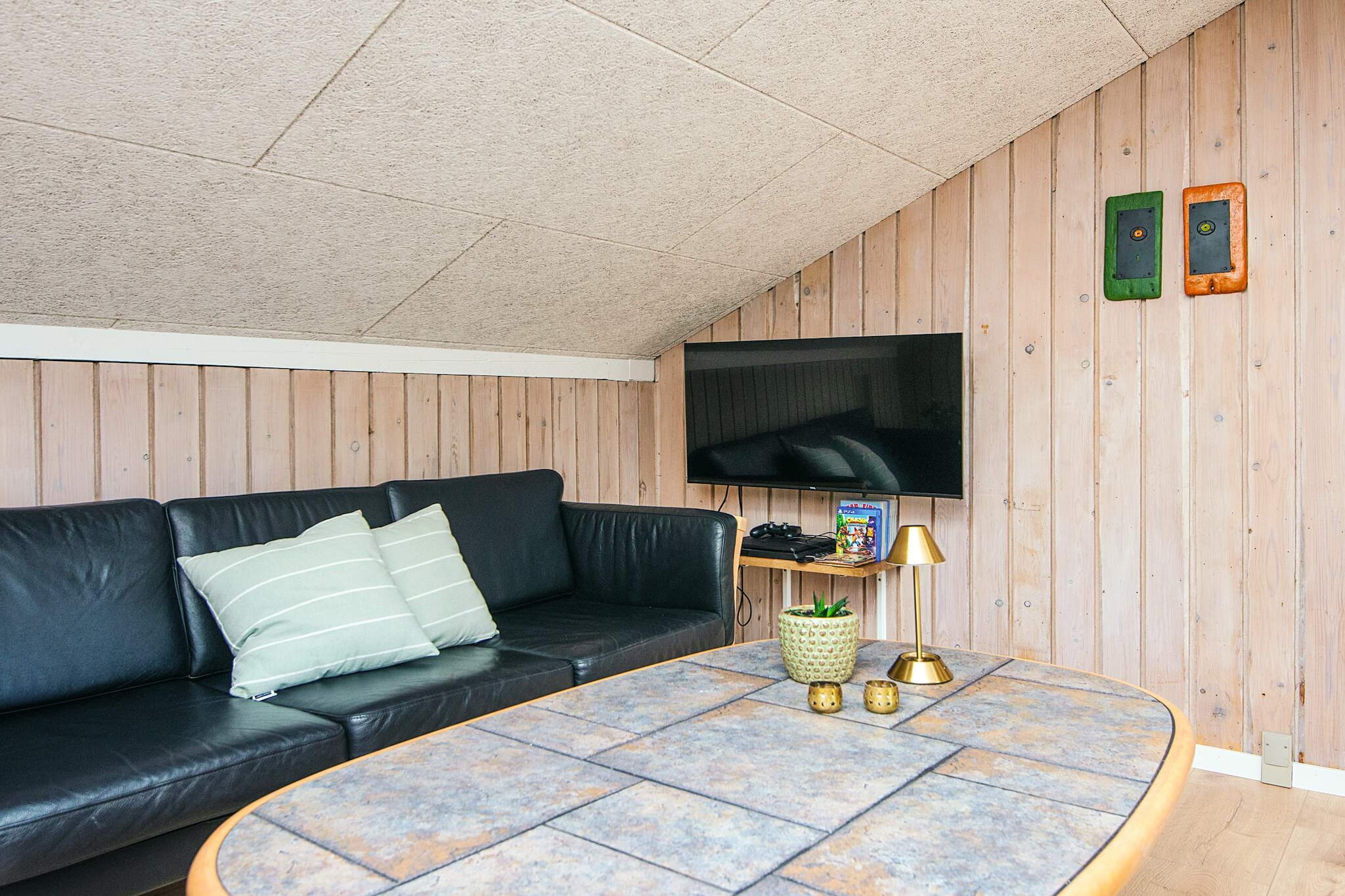 Familiehuisje met terras en gazon - Binnen
