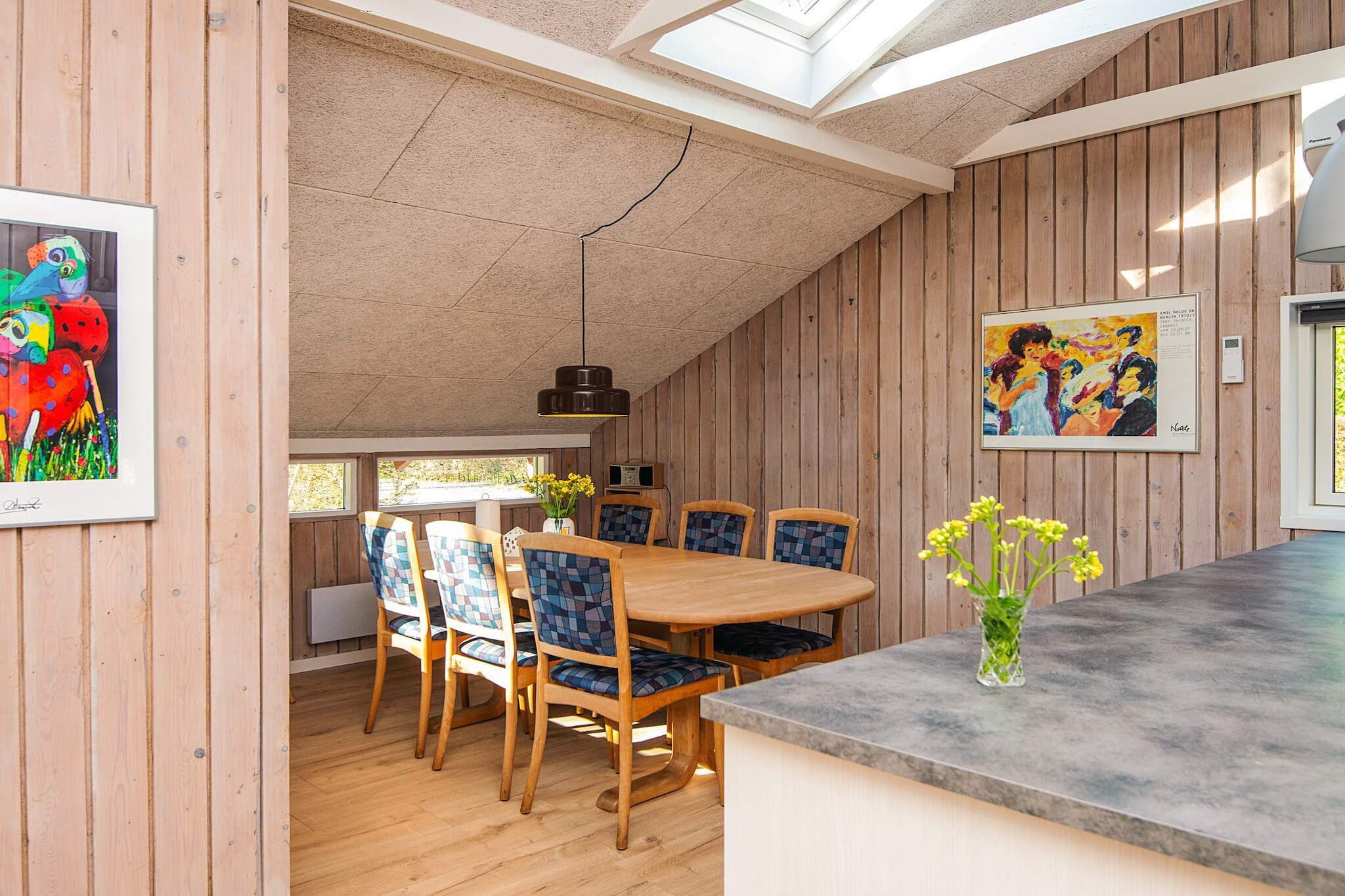 Familiehuisje met terras en gazon - Binnen