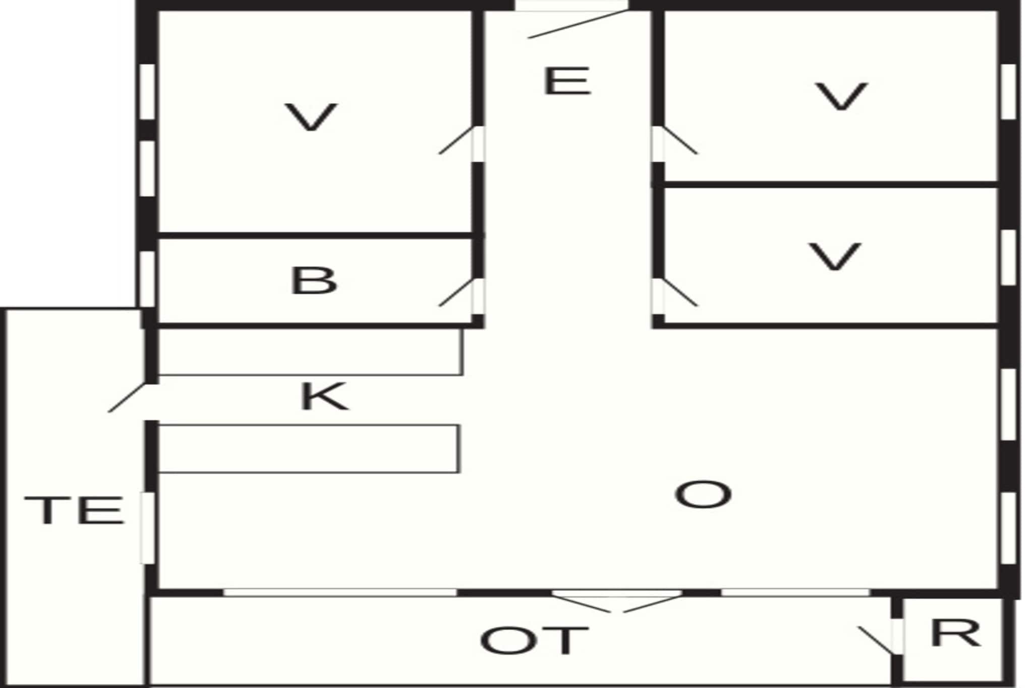 Familieplezier in Arrild -- By Traum Ferienwohnungen-Plattegrond