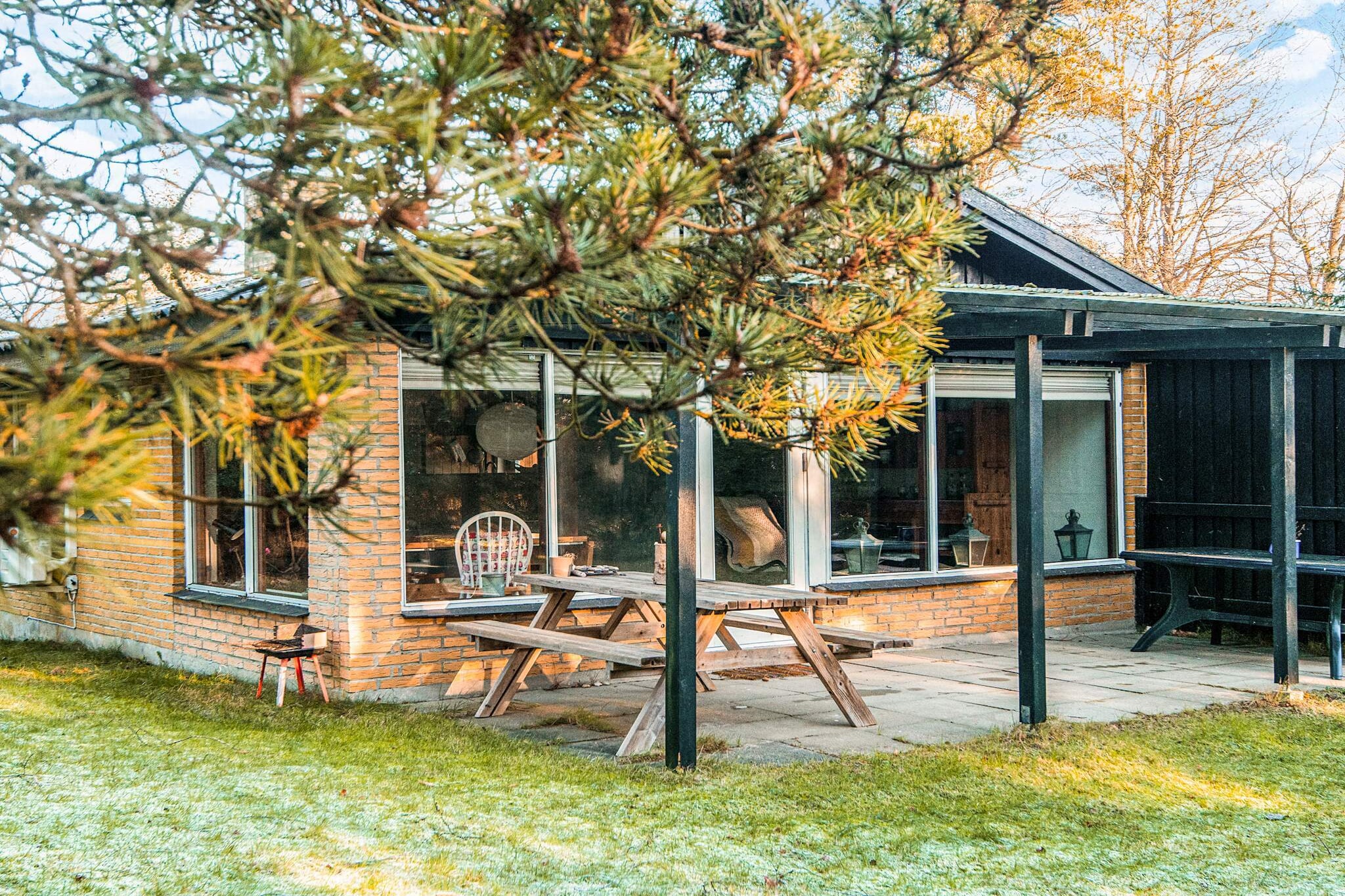 A holiday cottage on an enclosed plot with a nice yard only 500 metres from Ringkøping Fjord, one of Europe's best surfing spots. There is plenty of fish to catch that you can grill on the terrace.A refundable deposit might be charged closer to your check-in date. The security deposit ensures a smooth stay and covers any additional services or consumption charges.This deposit covers utilities consumed during your stay and any additional services that may be taken.The final amount will be adjusted based on actual meter readings, actual usage of extra services, and any remaining balance will be refunded within 21 days after checkout.This deposit simply acts as a prepayment for charges that you would anyways pay for, ensuring a seamless stay and check-out experience.