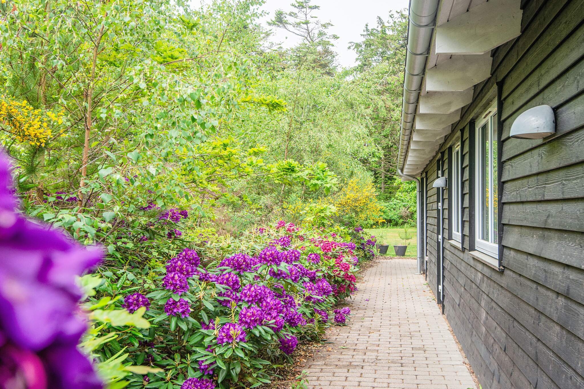 Luxe zwembadresort in Henne - Uitzicht