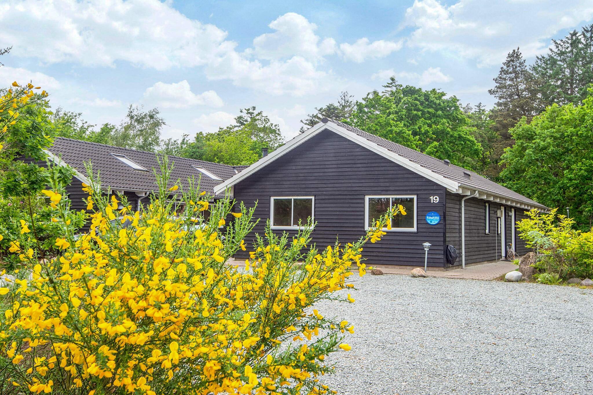 Luxe zwembadresort in Henne - Uitzicht