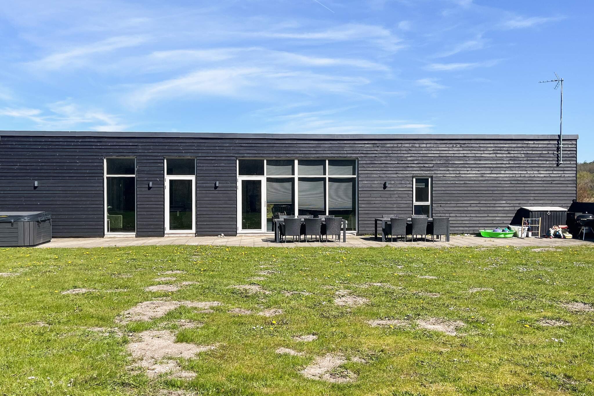 Zomerhuis met wellnessruimte