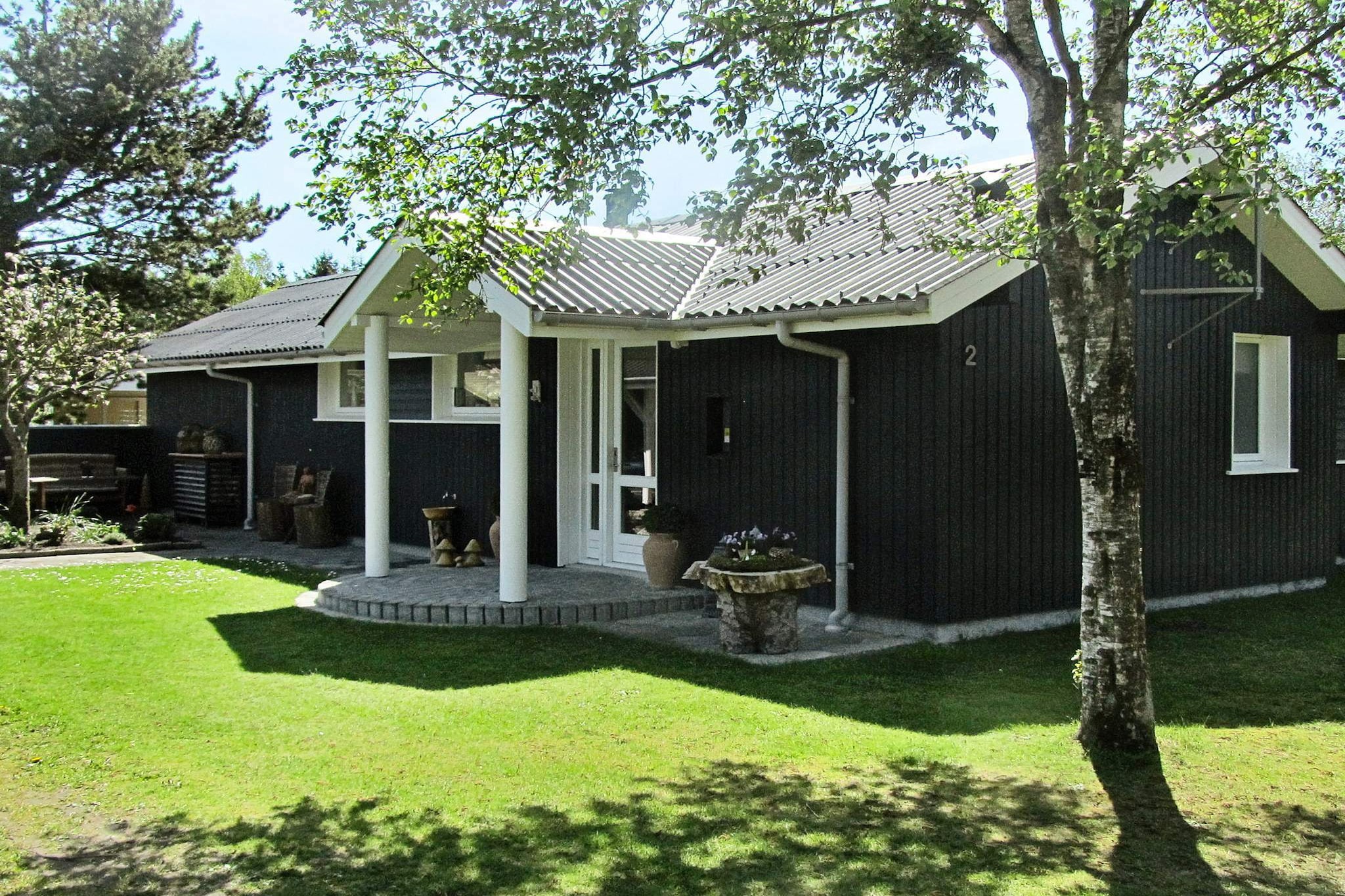 A well-maintained holiday cottage close to a popular beach. The  exterior of the house was completely renovated in 2013 and has a  bathroom from 2005. The house is arranged with all the facilities you  need for a relaxing holiday away from your everyday life. There are beds  that can be elevated. The house is surrounded by a plot perfect for  various activities and play.A refundable deposit might be charged closer to your check-in date. The security deposit ensures a smooth stay and covers any additional services or consumption charges.This deposit covers utilities consumed during your stay and any additional services that may be taken.The final amount will be adjusted based on actual meter readings, actual usage of extra services, and any remaining balance will be refunded within 21 days after checkout.This deposit simply acts as a prepayment for charges that  you would anyways pay for, ensuring a seamless stay and check-out experience.