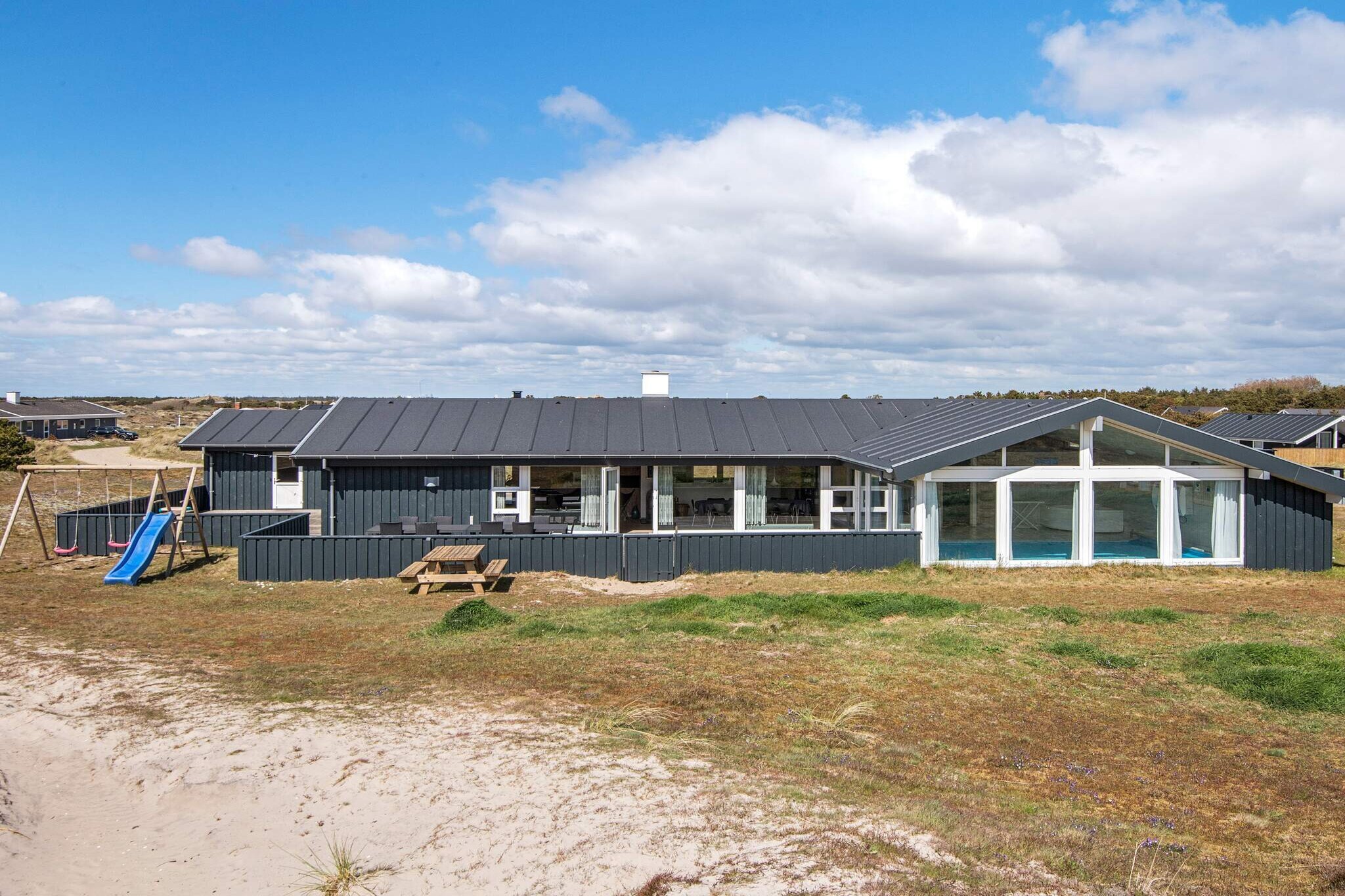 Luxe vakantieverblijf aan het strand
