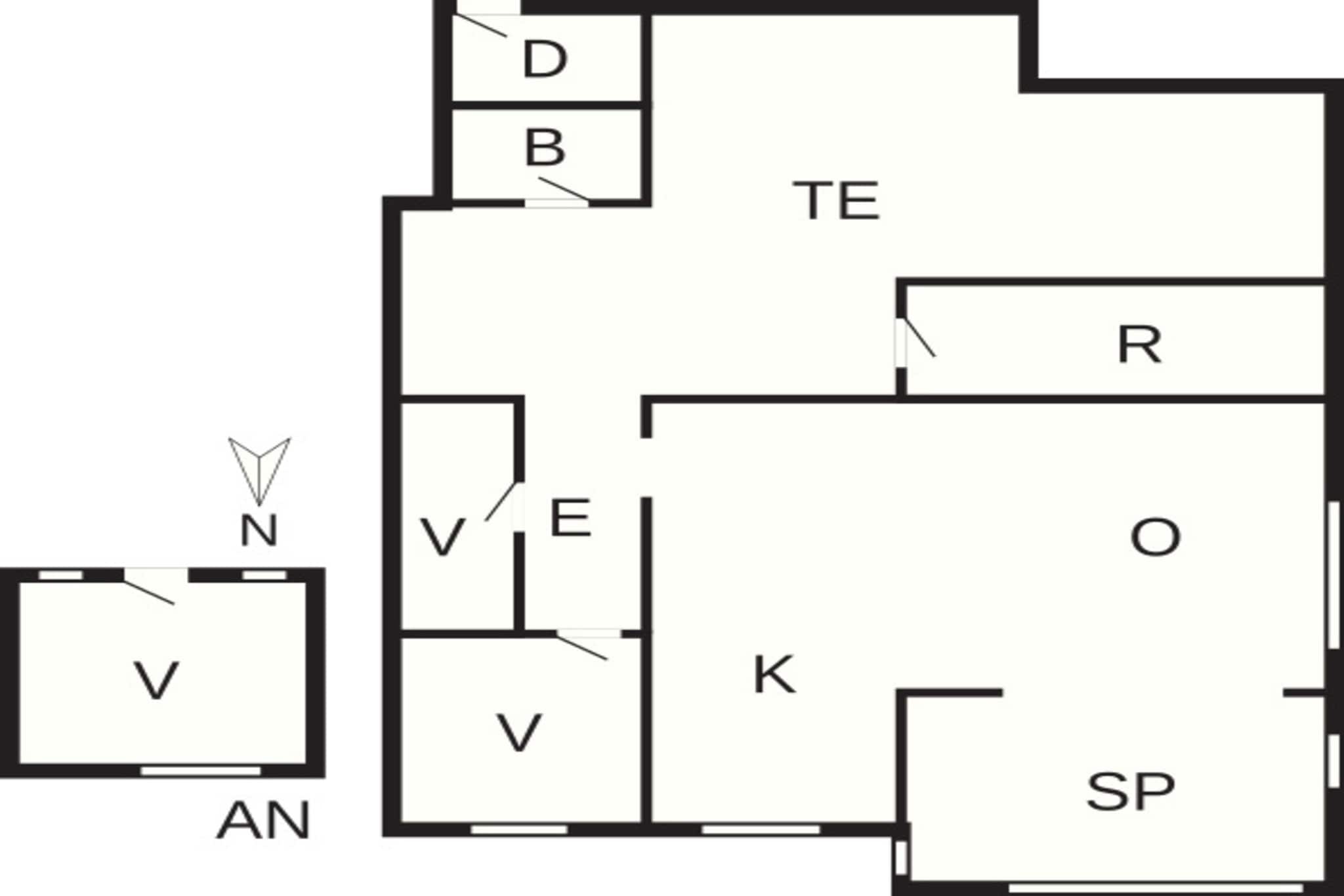 8 persoons vakantie huis in Vig-By Traum-Plattegrond