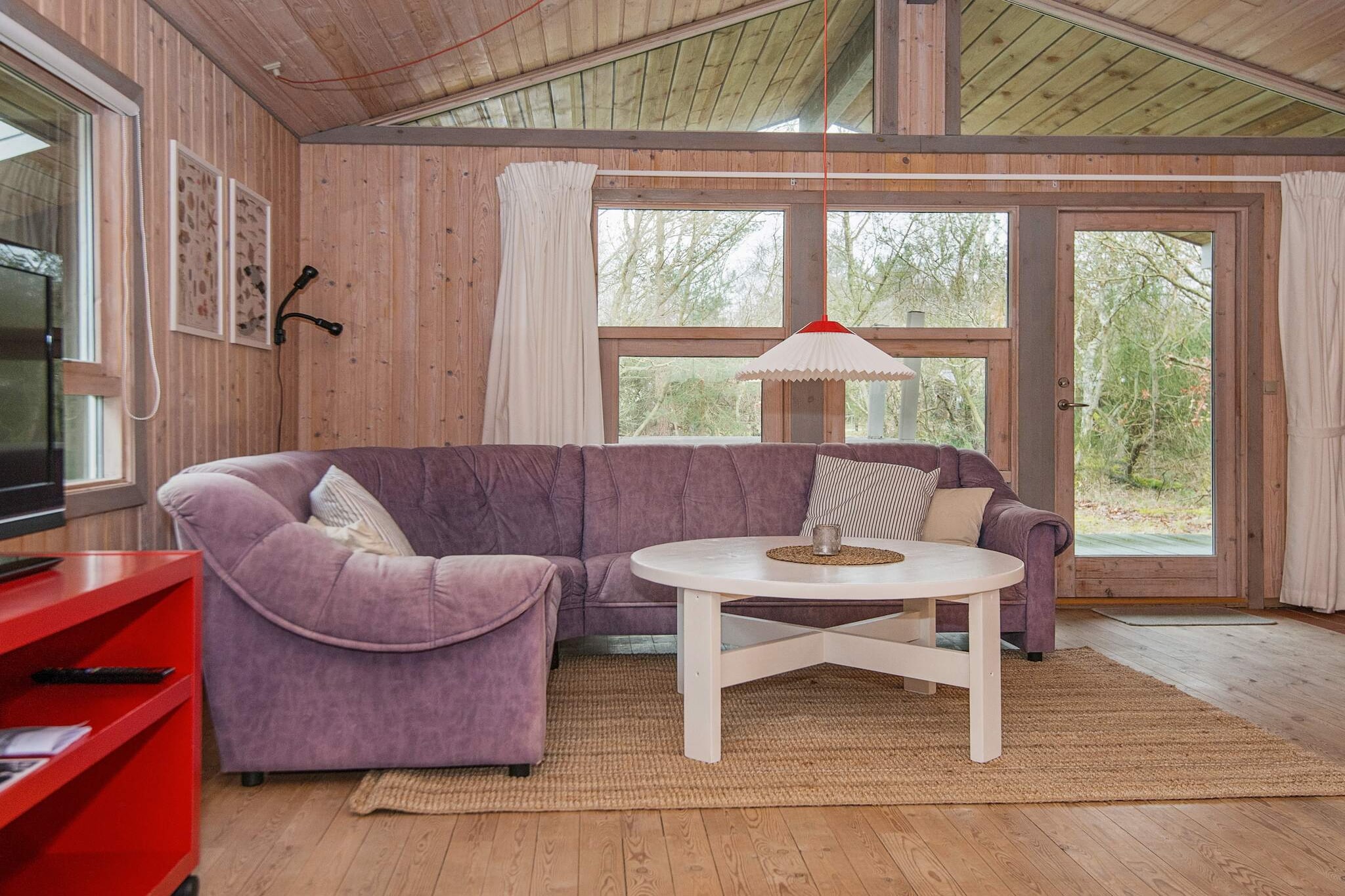 A holiday cottage located close to Fjellerup Strand and approx. 100 metres from one of the best beaches in Djursland. The house is set up with a large living room with a wood-burning stove and a HDMI TV for your own Chromecast as well as a well-equipped kitchen. You can sit on the terrace and enjoy the summer nights while barbecuing supper. The surrounding nature encourages walking and hiking.A refundable deposit might be charged closer to your check-in date. The security deposit ensures a smooth stay and covers any additional services or consumption charges.This deposit covers utilities consumed during your stay and any additional services that may be taken.The final amount will be adjusted based on actual meter readings, actual usage of extra services, and any remaining balance will be refunded within 21 days after checkout.This deposit simply acts as a prepayment for charges that  you would anyways pay for, ensuring a seamless stay and check-out experience.