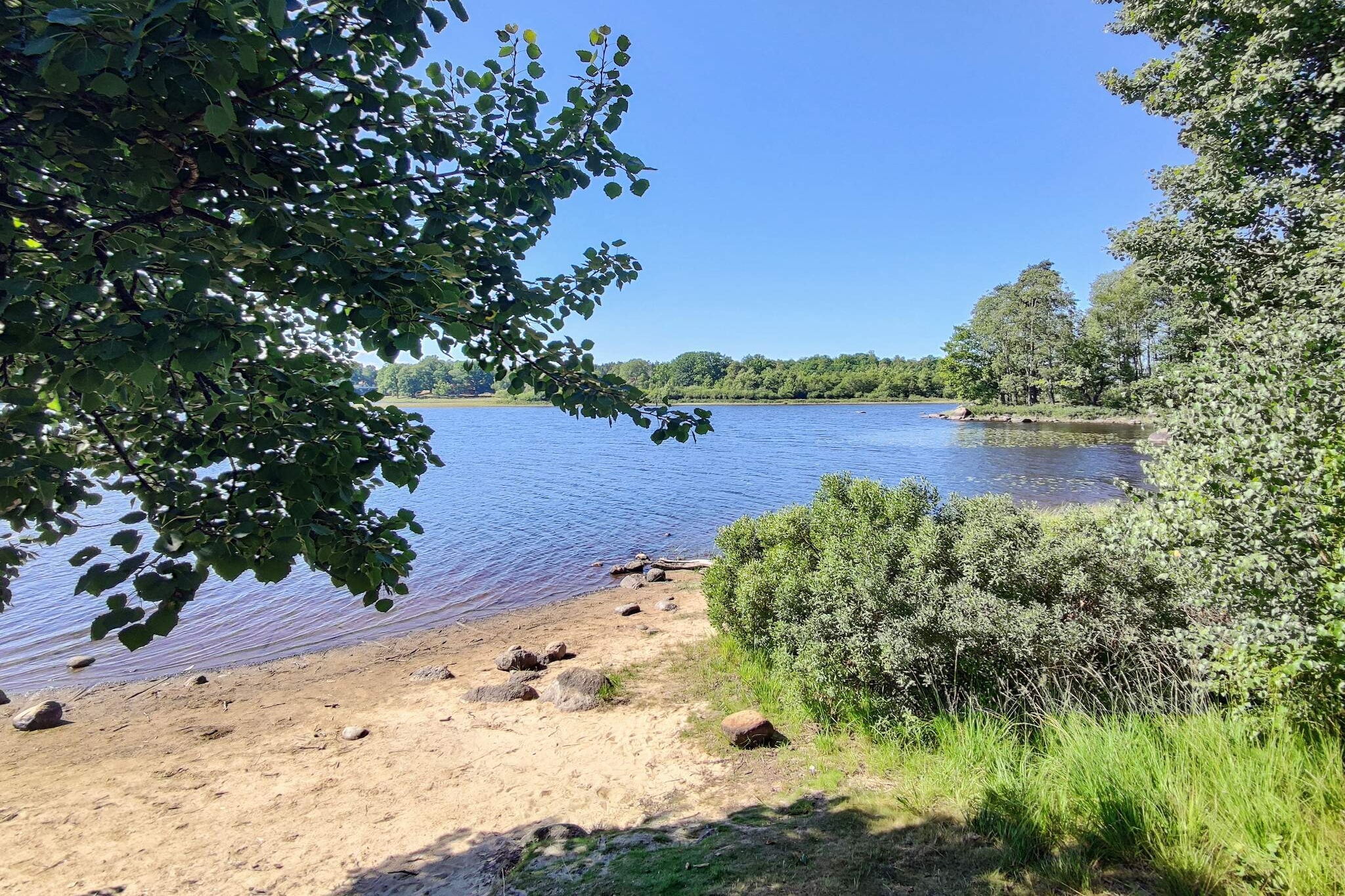 5 person holiday home in Osby-Water view