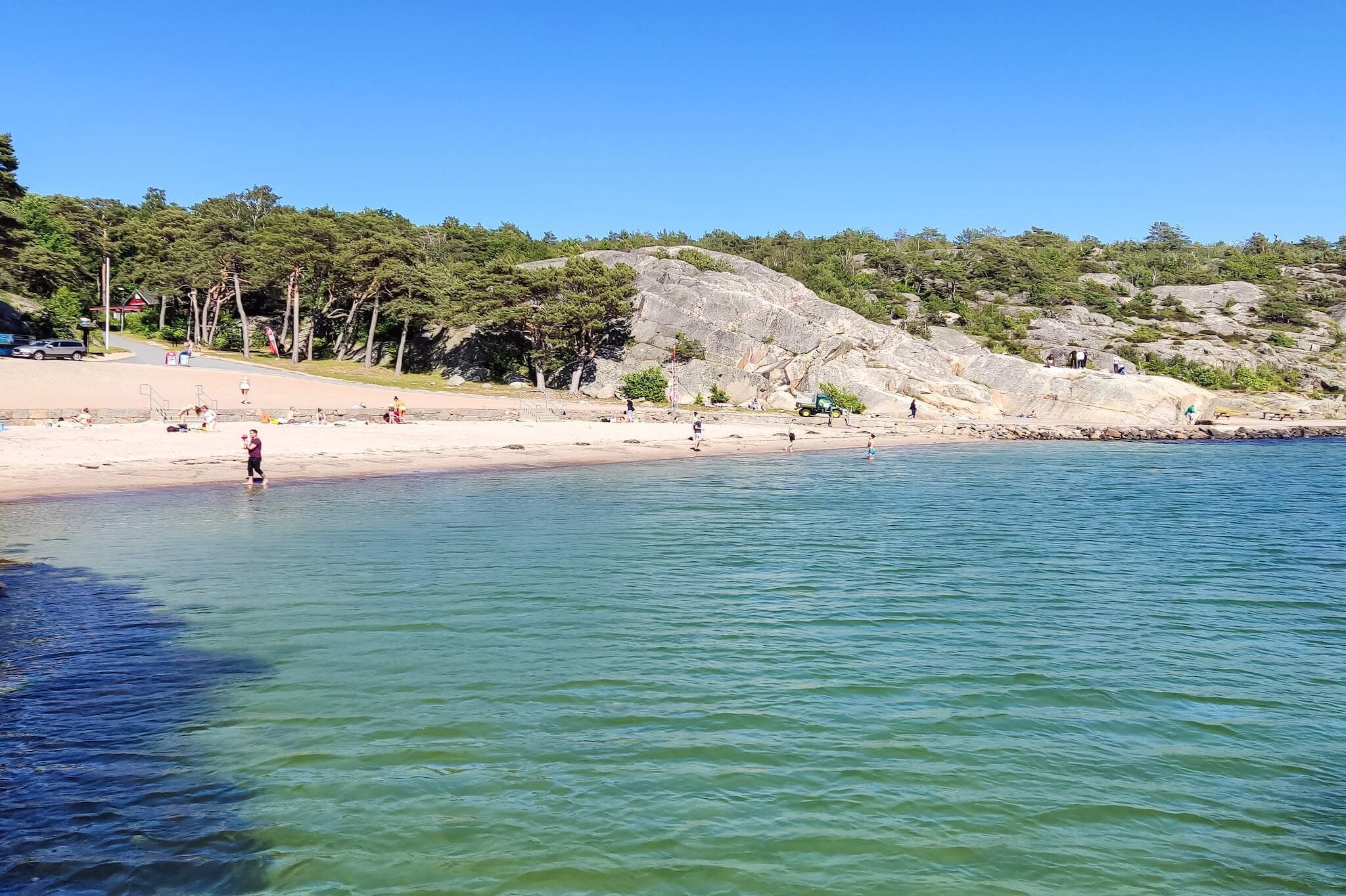 5 person holiday home in Osby-Water view