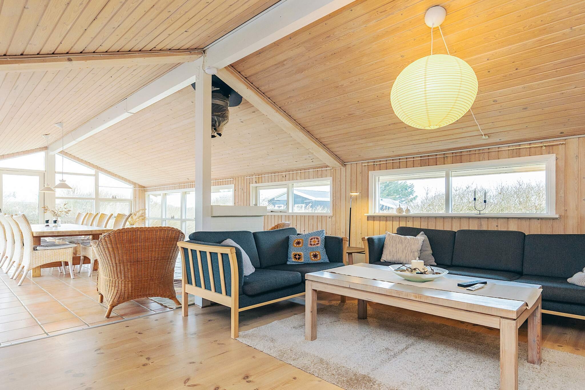 Well-kept holiday cottage located on an open natural plot in the popular cottage area at NÃ¸rlev Strand just north of LÃ¸kken. From the living room you have a small view of the ocean. Open concept living room, dining room and kitchen, 3 bedrooms and bathroom with underfloor heating. The large, bright dining area and the cosy living room are especially cosy. From the living room you have access to the large, south/west-faced terrace from which you have views of the natural area Jyske Ã…s (ridge). Large, level natural plot partly with grass and other plantings. Here the children can play games or you can just relax and enjoy the sun. In the evening you can have cosy barbecues. There is 6 mÂ² dog court adjacent to the shed where you will also find an extra freezer. There are swings for the children. A refundable deposit might be charged closer to your check-in date. TheÂ securityÂ depositÂ ensuresÂ aÂ smoothÂ stayÂ andÂ coversÂ any additionalÂ servicesÂ orÂ consumptionÂ charges.ThisÂ depositÂ coversÂ utilitiesÂ consumedÂ duringÂ yourÂ stay andÂ anyÂ additionalÂ servicesÂ thatÂ mayÂ beÂ taken.TheÂ finalÂ amountÂ willÂ beÂ adjustedÂ basedÂ onÂ actualÂ meter readings,Â actualÂ usageÂ ofÂ extraÂ services,Â andÂ anyÂ remaining balanceÂ willÂ beÂ refundedÂ withinÂ 21Â daysÂ afterÂ checkout.ThisÂ depositÂ simplyÂ actsÂ asÂ aÂ prepaymentÂ forÂ chargesÂ that Â youÂ wouldÂ anywaysÂ payÂ for,Â ensuringÂ aÂ seamlessÂ stayÂ and check-outÂ experience.