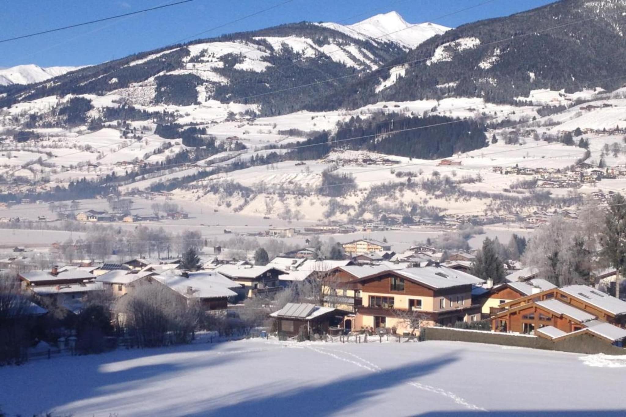 Chalet Flora-Gebied winter 20km