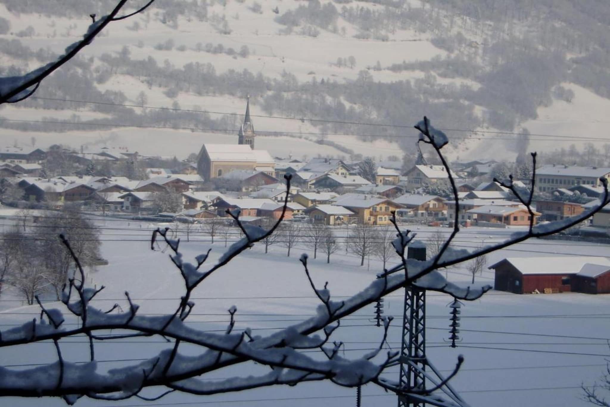 Chalet Flora-Gebied winter 20km