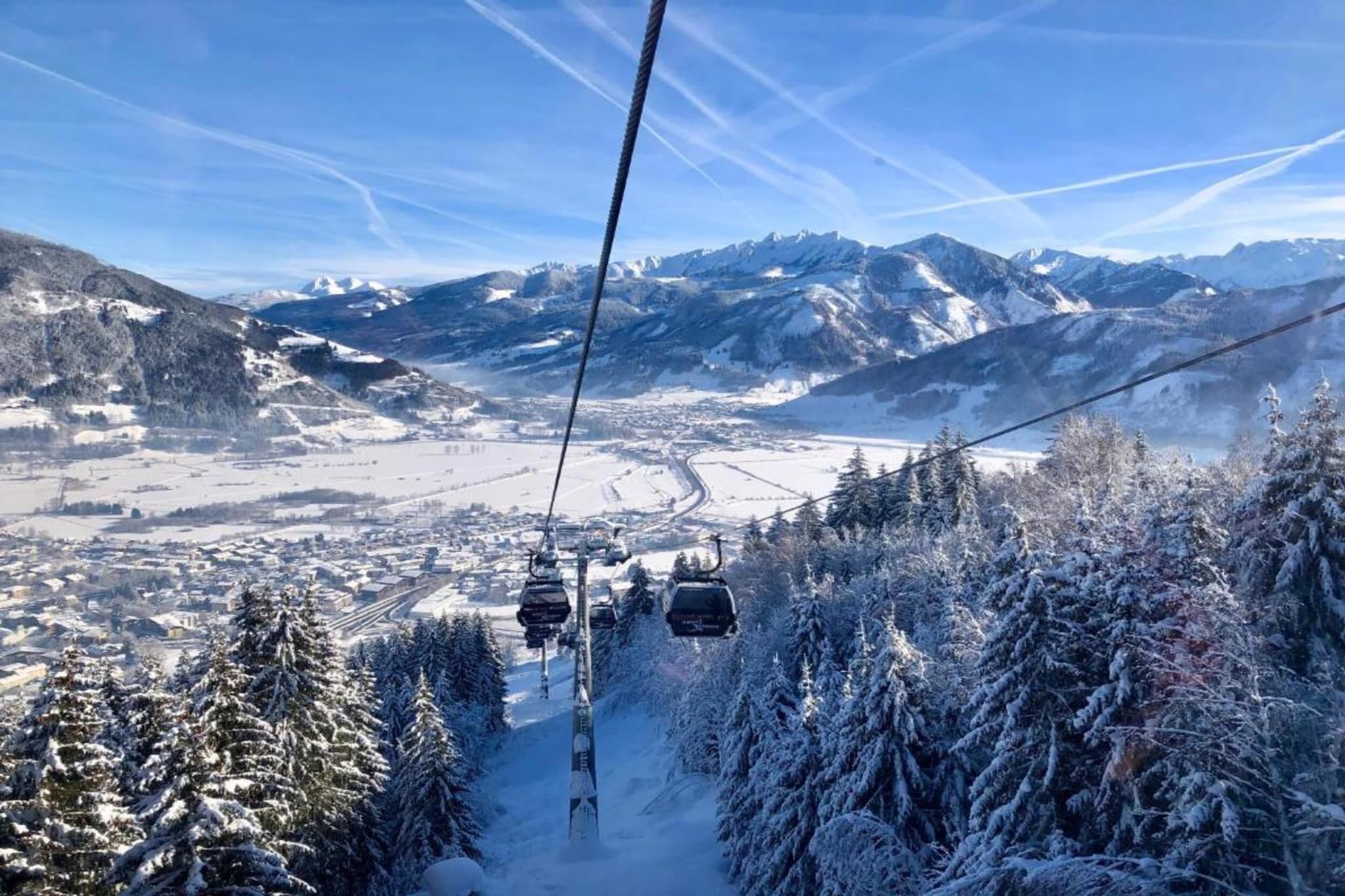 Chalet Flora-Gebied winter 20km