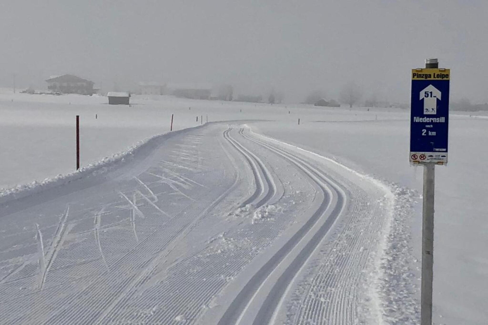 Chalet Flora-Gebied winter 20km