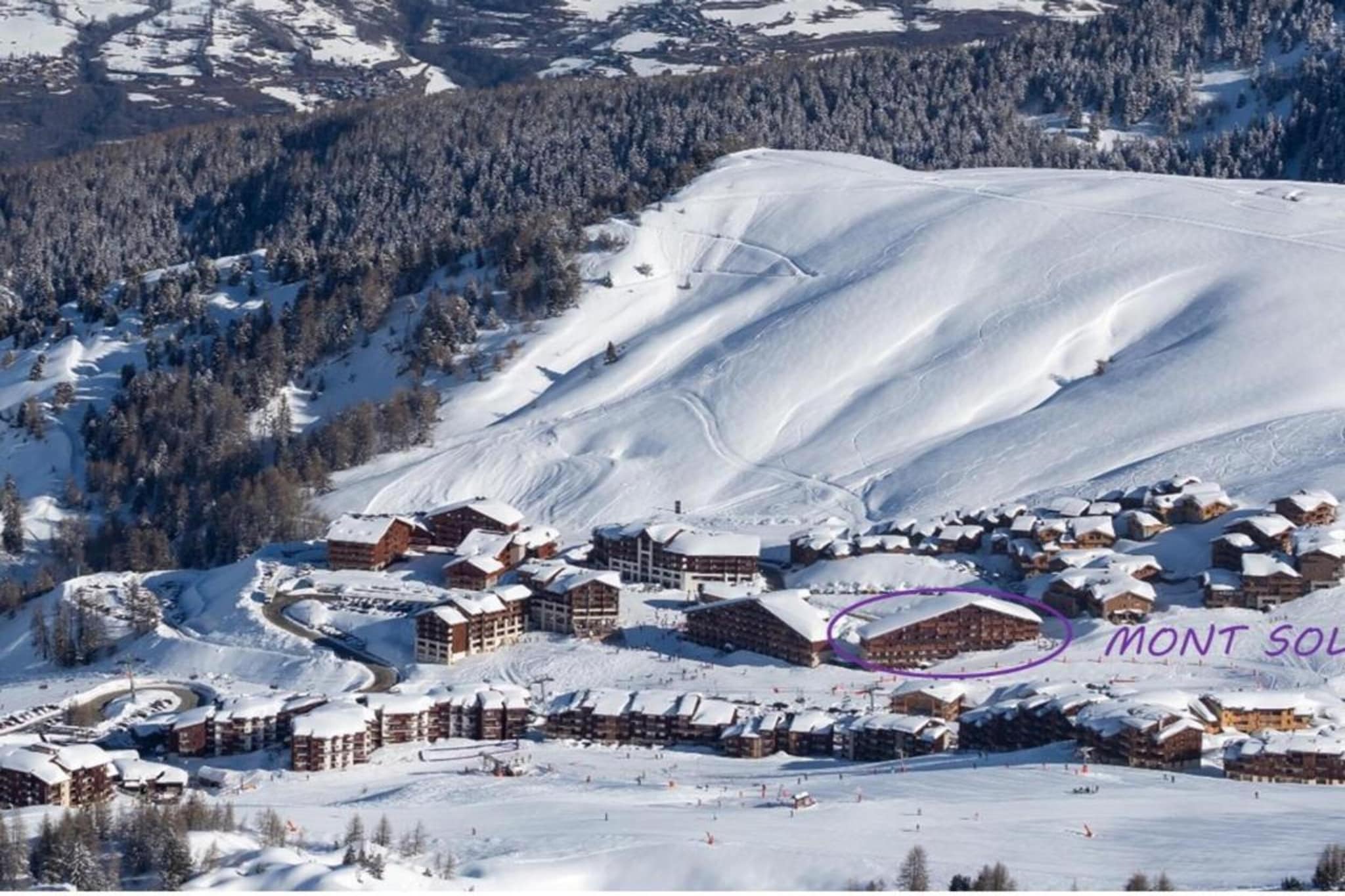 Chalet Mont Soleil-Gebied winter 20km