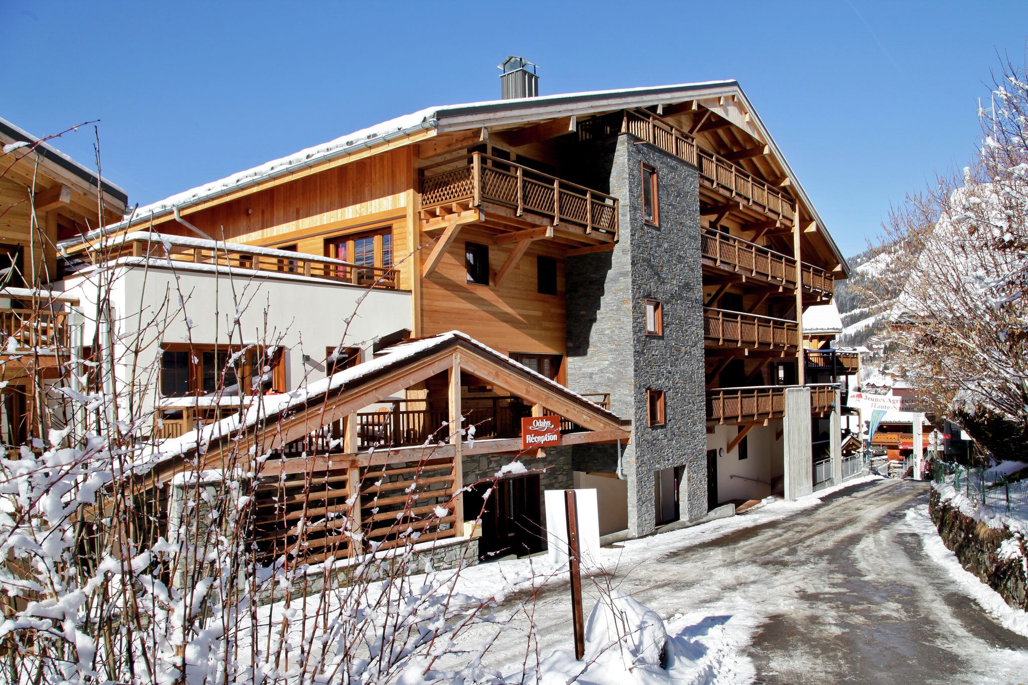 Comfortabel appartement in hartje Chatel op 50 m van skilift