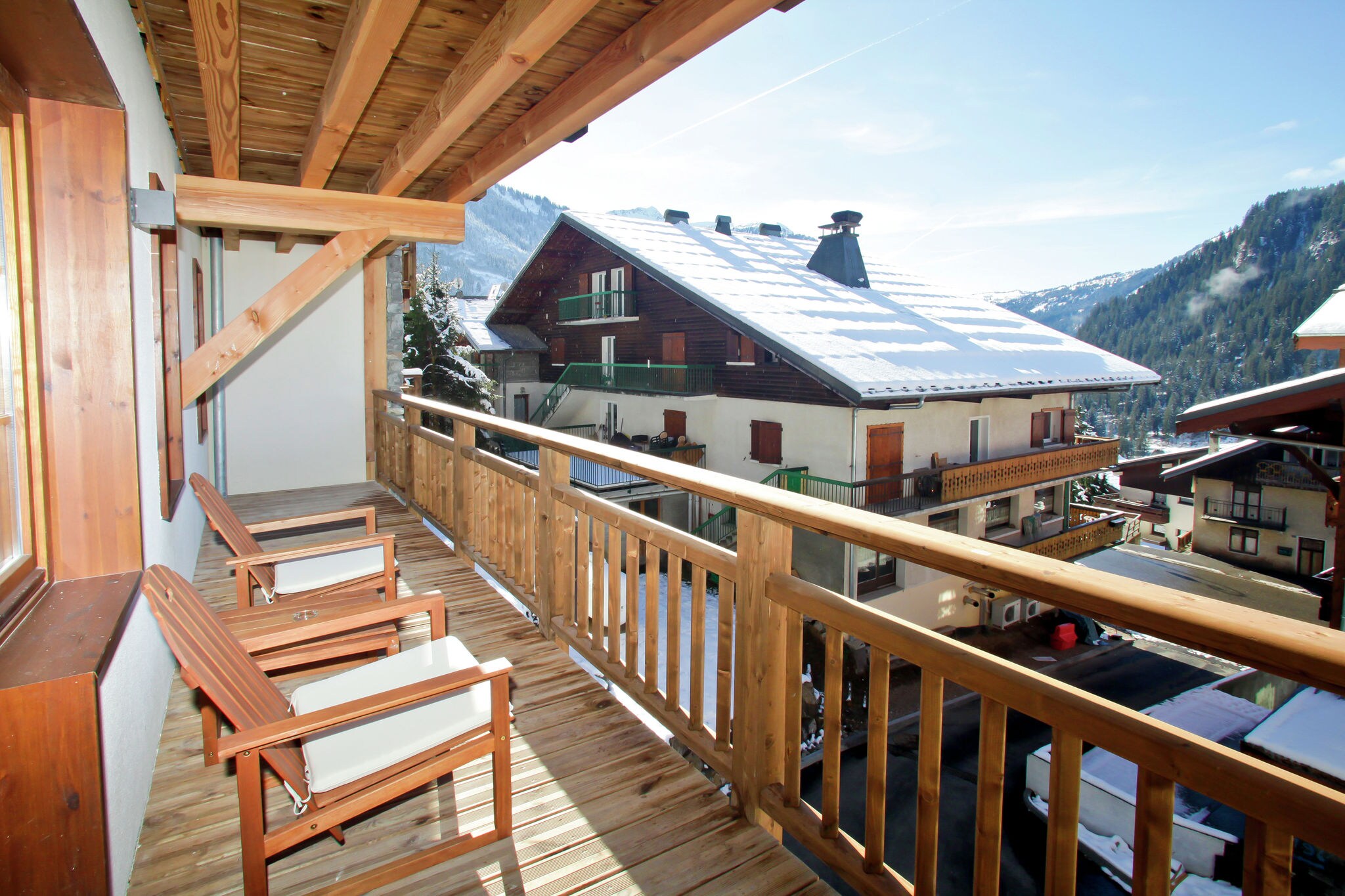 Comfortable apartment in Chatel, 50 m. from the ski lift